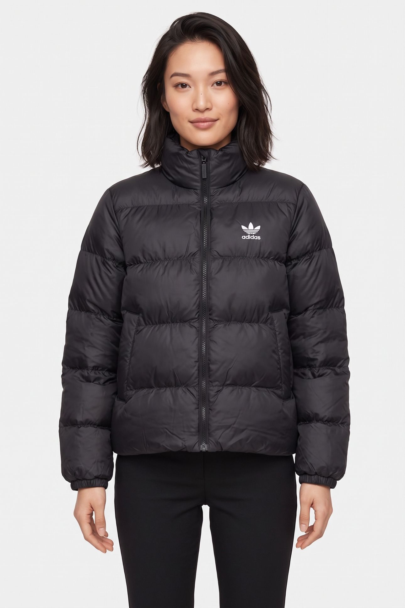SHORT PUFFER BLACK 1