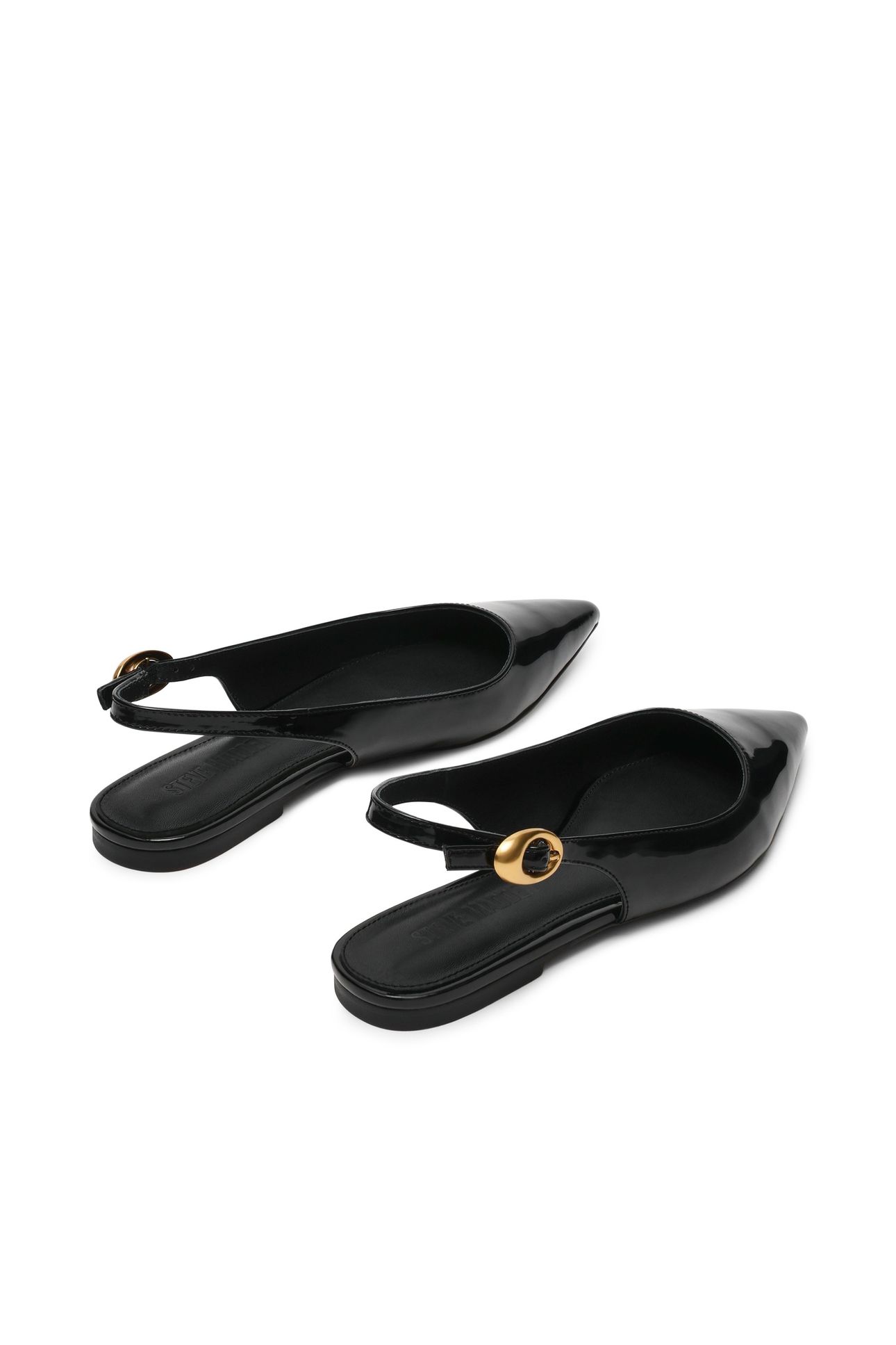 OTTIE FLAT SHOES BLACK PATENT 3