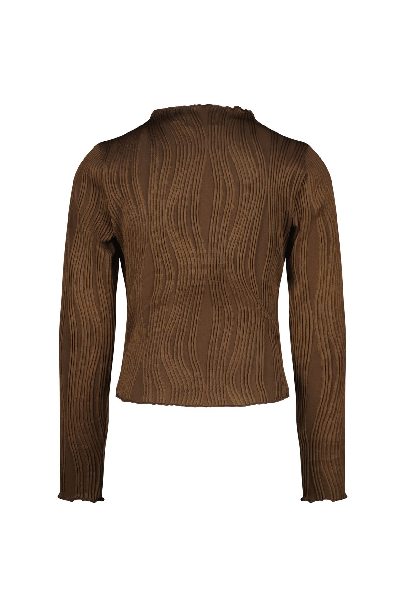 GIRLS TAAR T-SHIRT DEEP BROWN 3