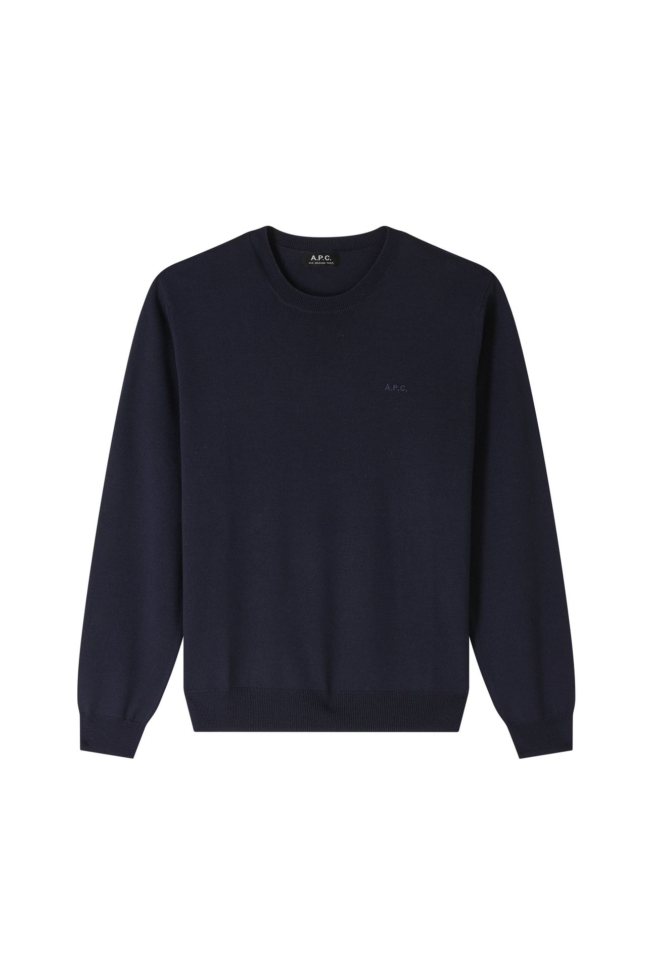 UNISEX SWEATER MATT LOGO DARK NAVY 2