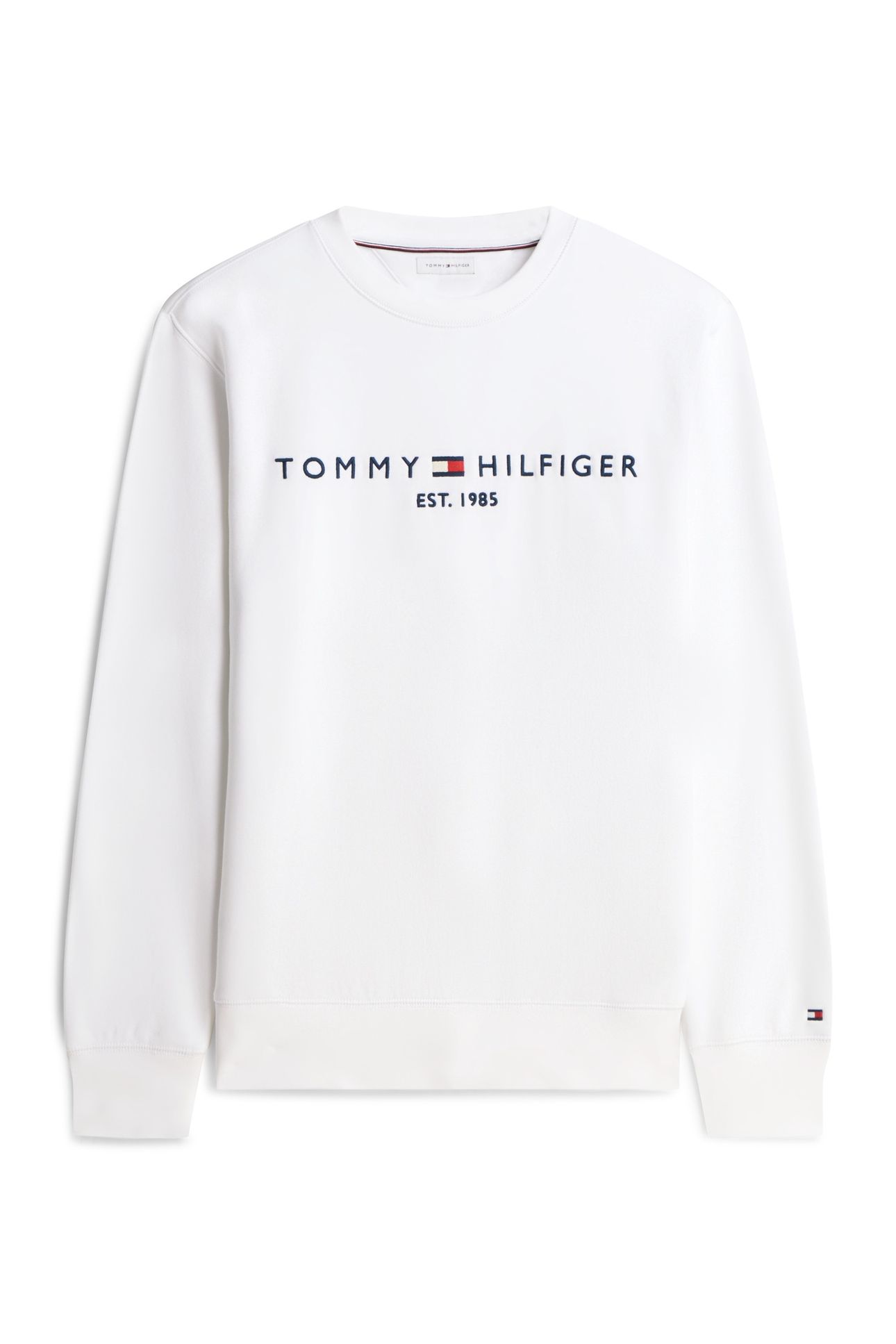 TOMMY LOGO SWEATSHIRT WHITE 4