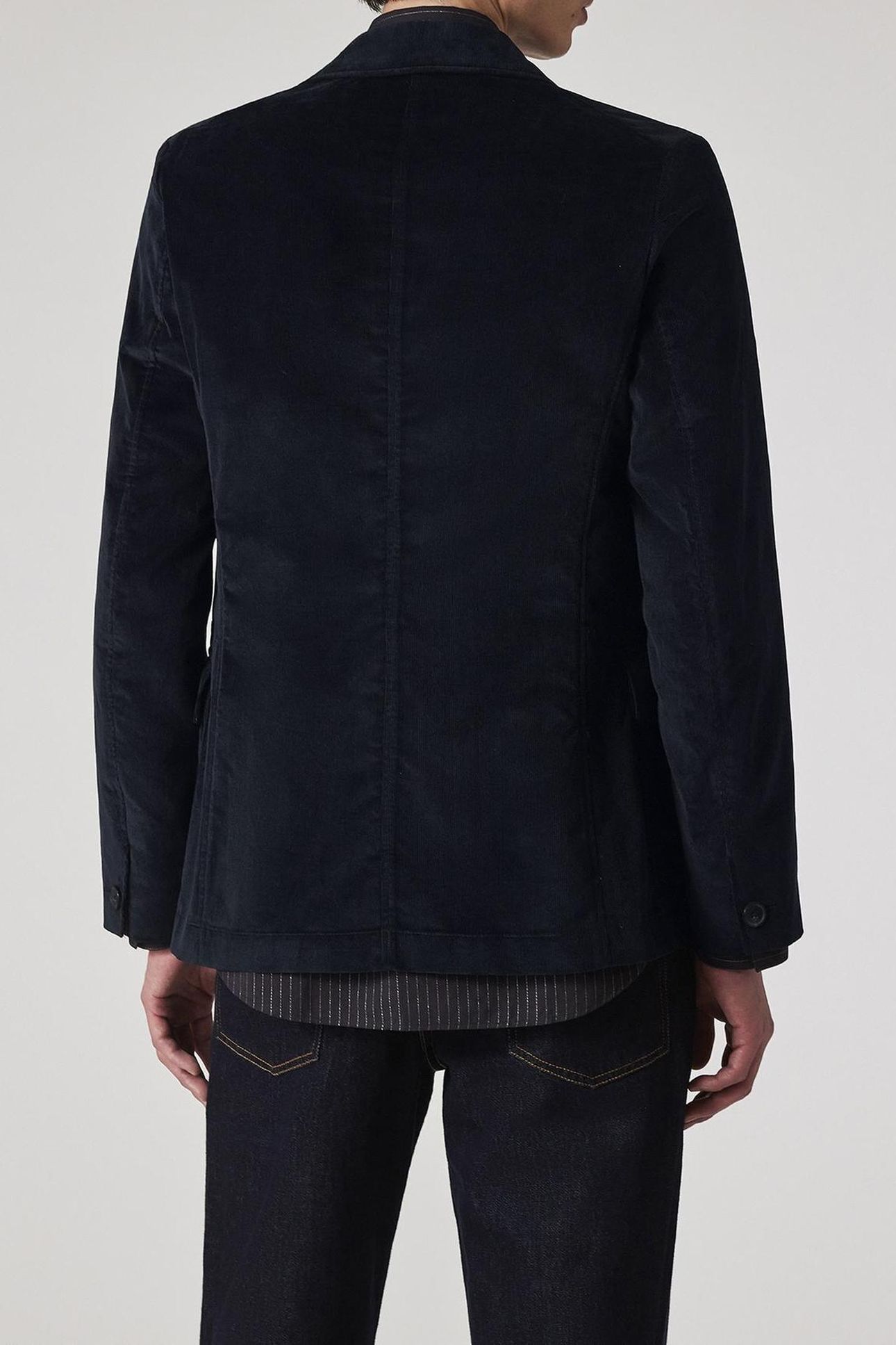 MENS 3 BUTTON JACKET NAVY 3