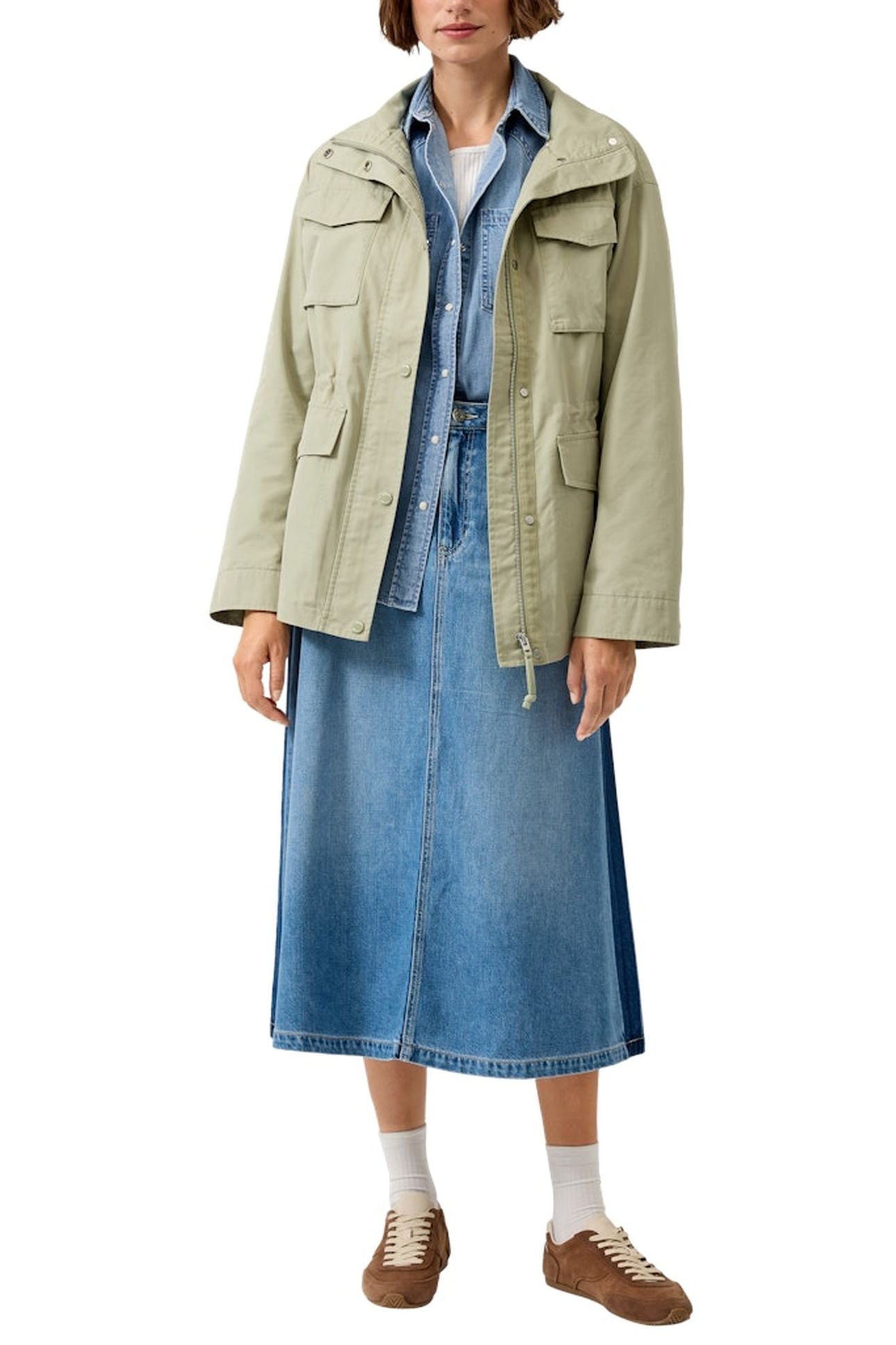 S.OLIVER BLOUSES BLUE DENIM 2