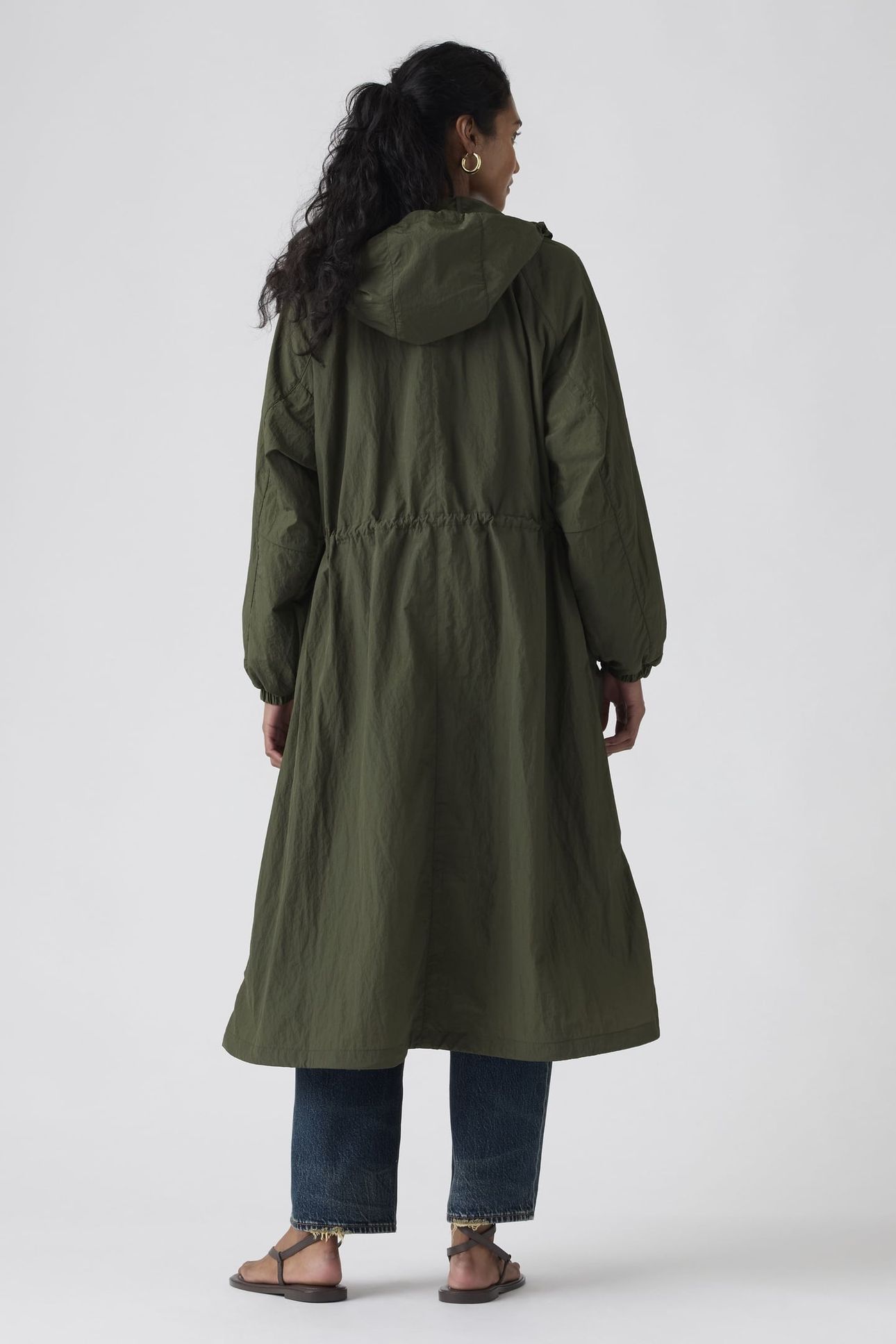 SIMONE LONG BUBBLE PARKA DEEP DEPTHS 2