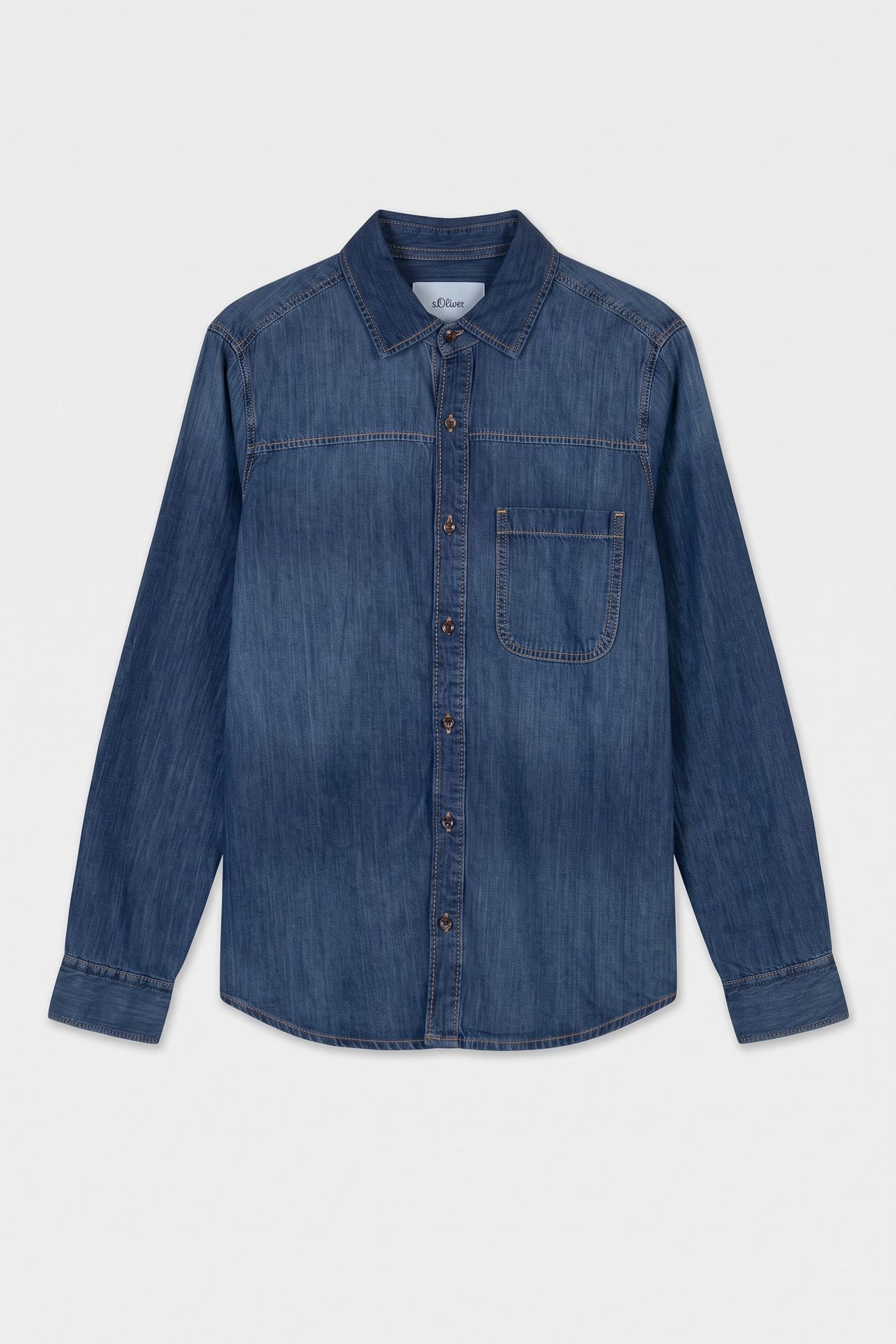 S.OLIVER HEMDEN BLUE DENIM 3