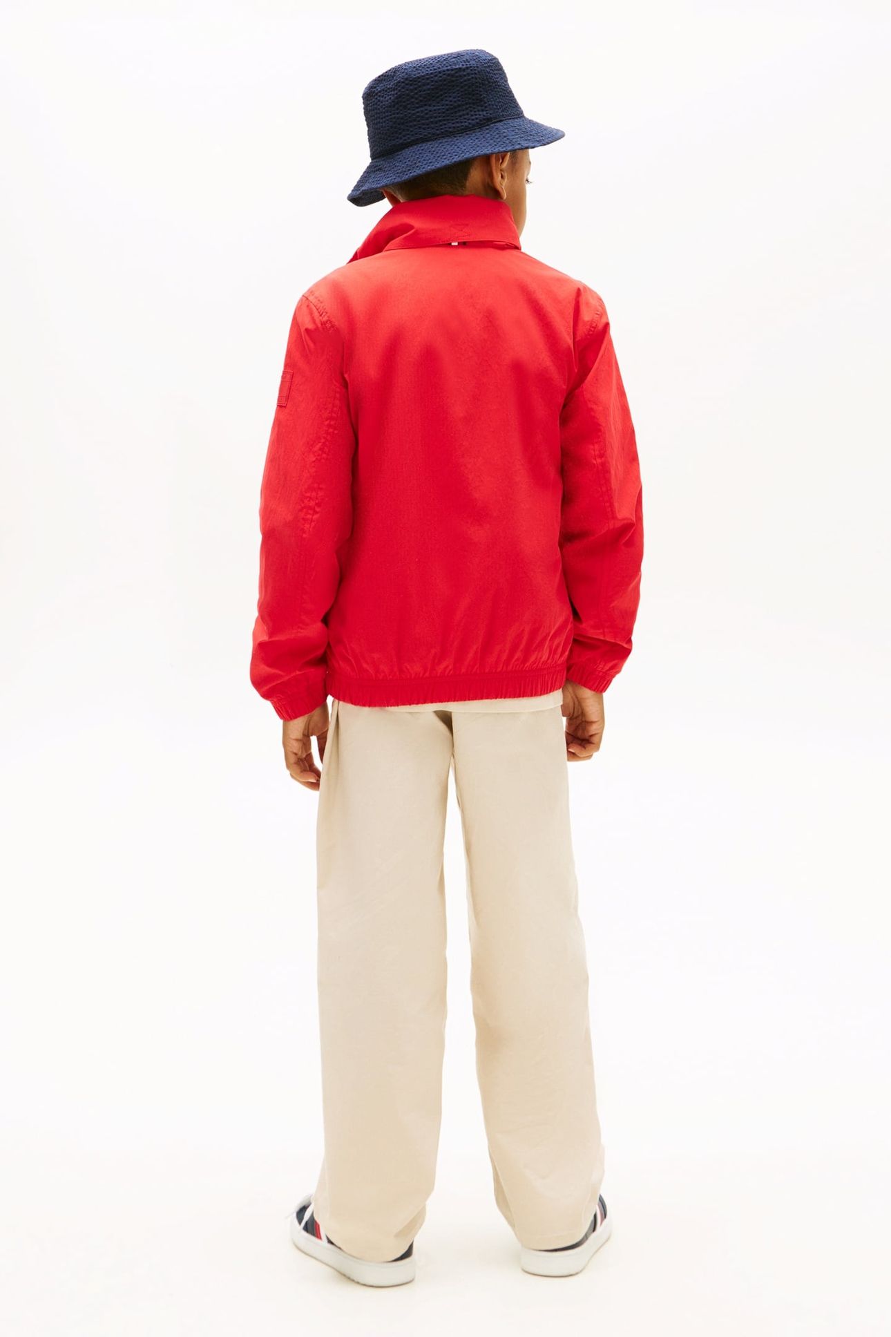 BOYS ESSENTIAL JACKET RAPID RED 2