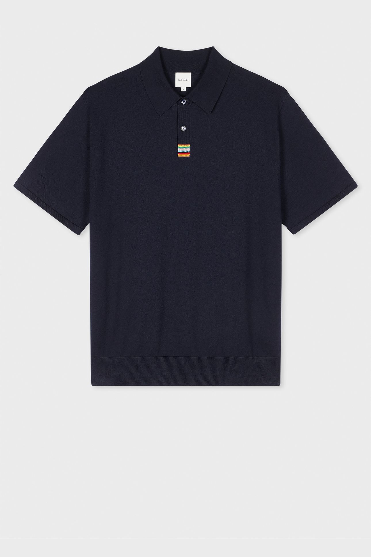 MENS SWEATER SS POLO VERY DARK NAVY 4