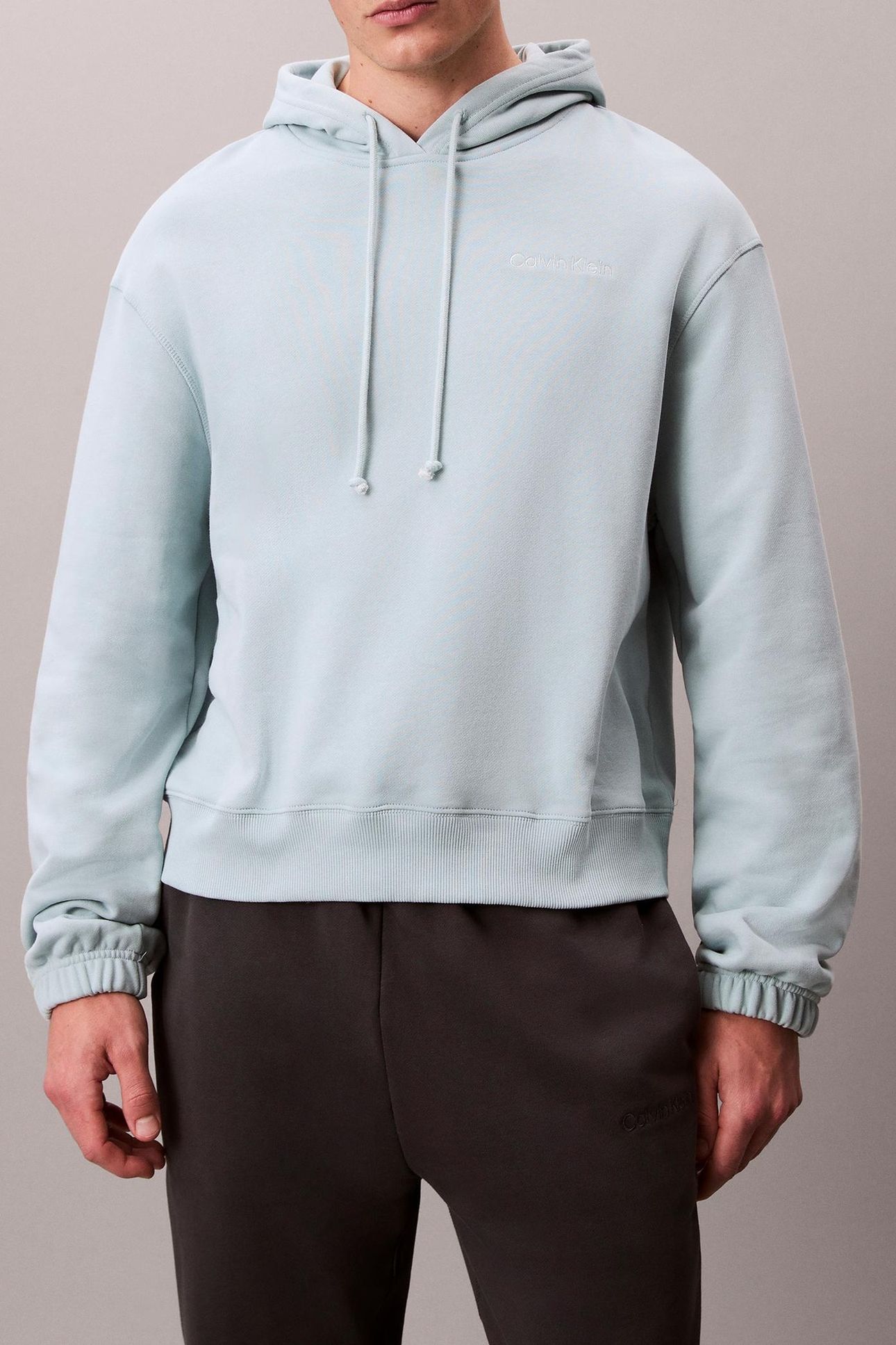 L/S HOODIE CLOUD BLUE 1
