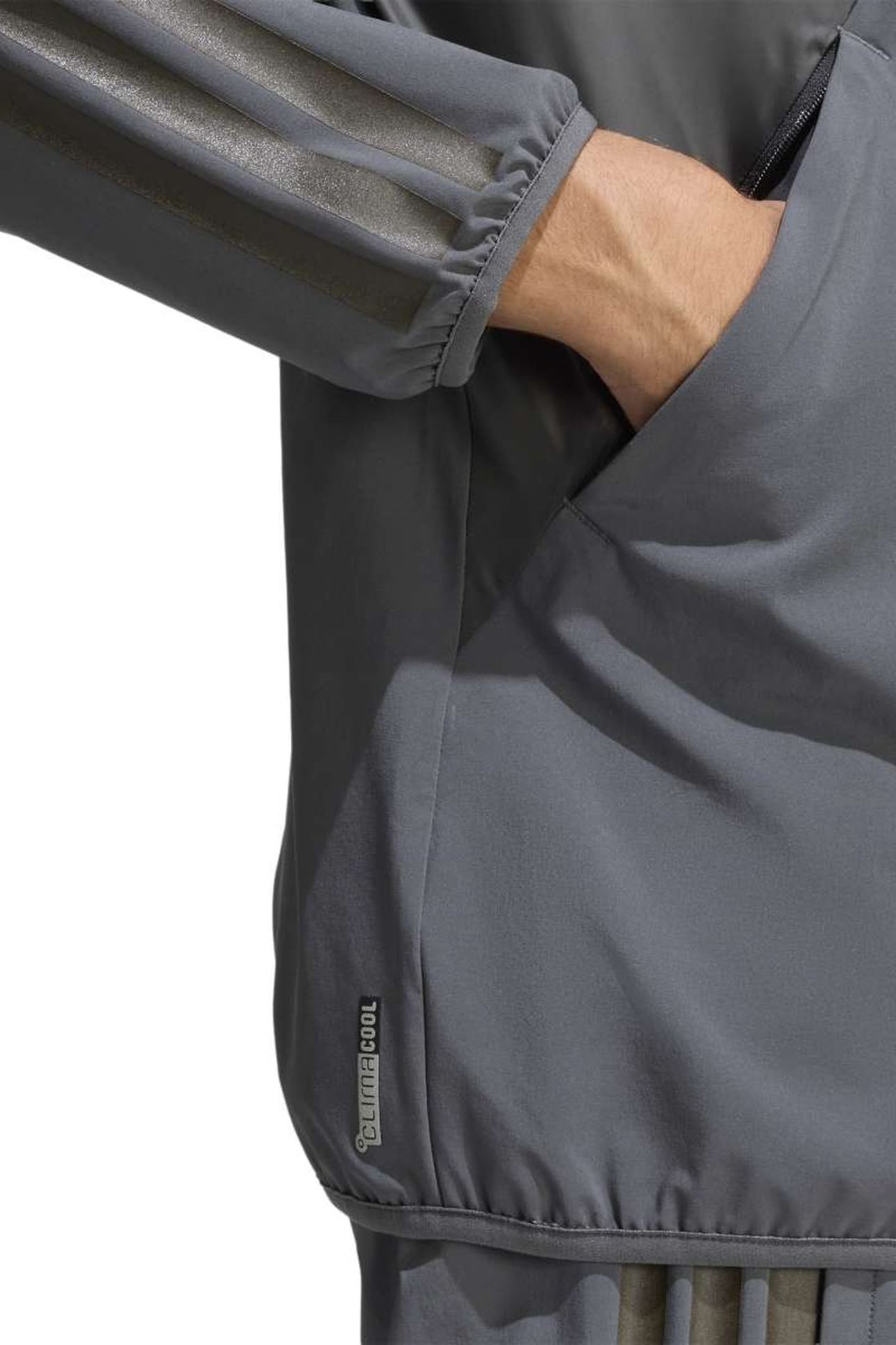 UNISEX TIRO TCH TRACK TOP GREY SIX 5