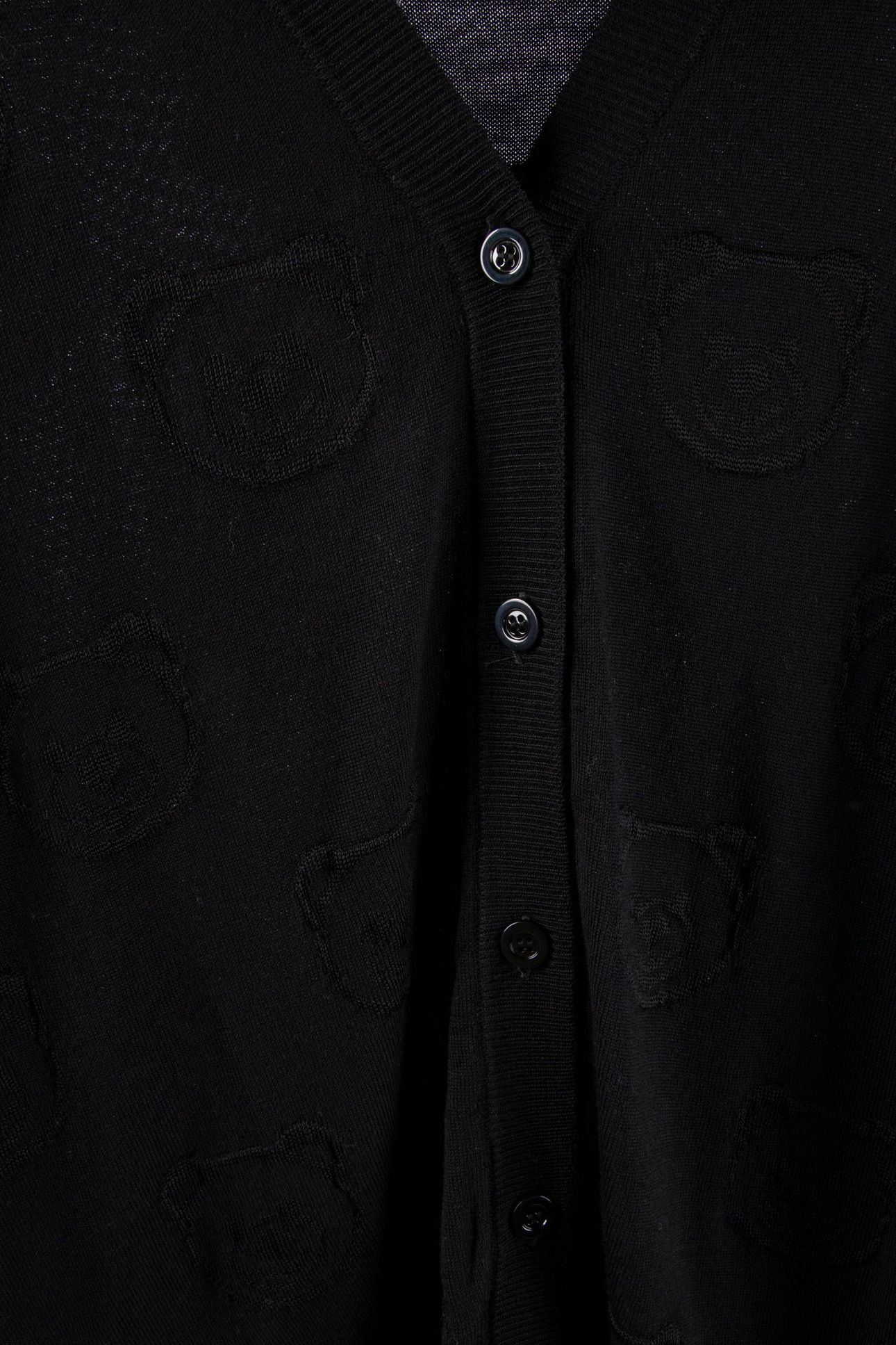 KNITTED JACKET BLACK 4