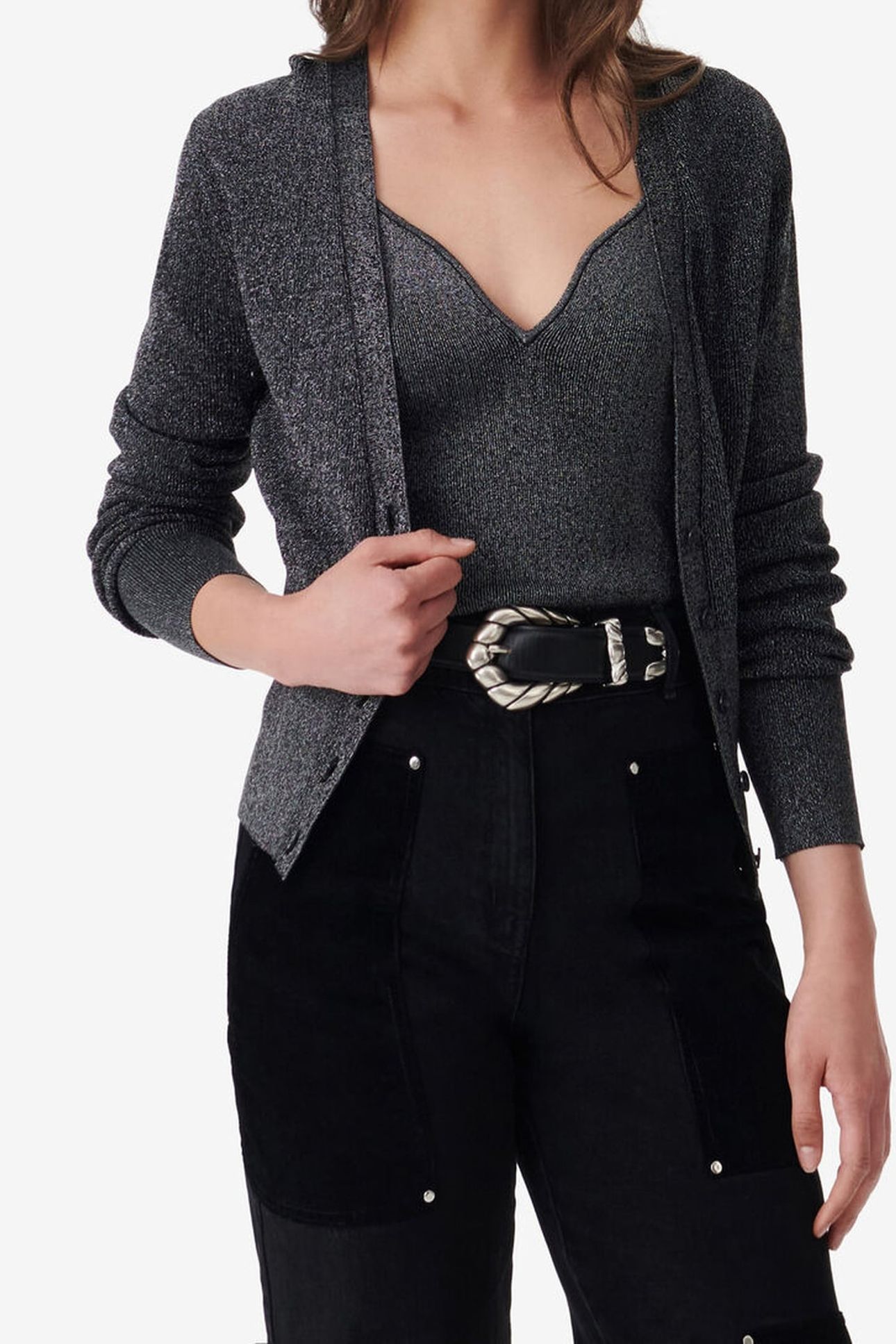 ALEA SWEATER BLACK LUREX 3