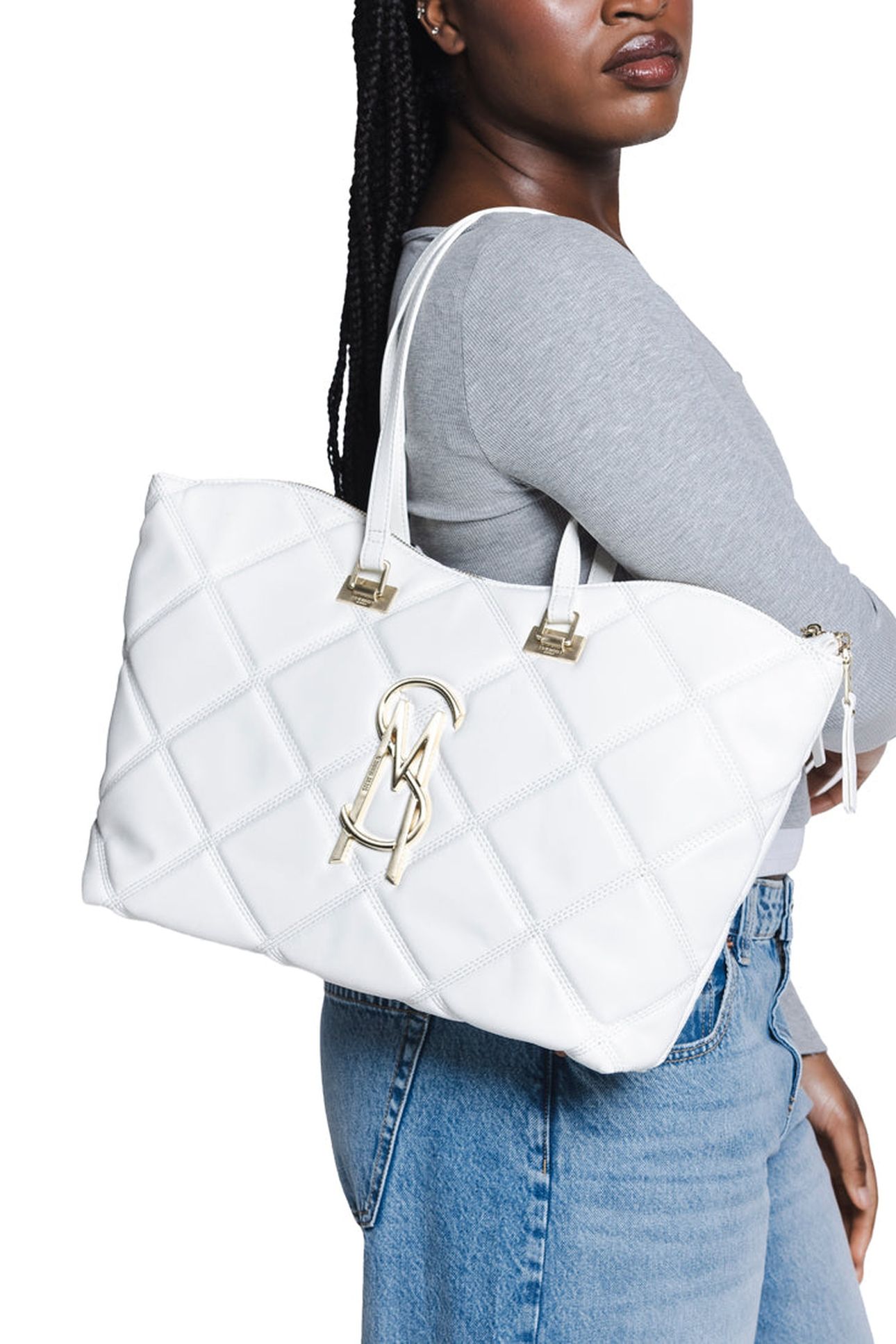 UNISEX BVUSE BAGS WHITE 3