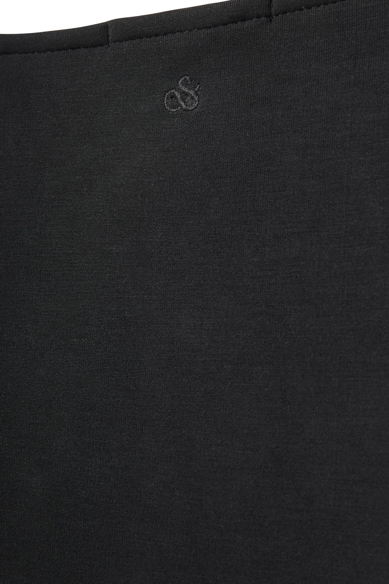 TEE WITH ROUCHED SIDE SEAM BLACK NIGHT 10