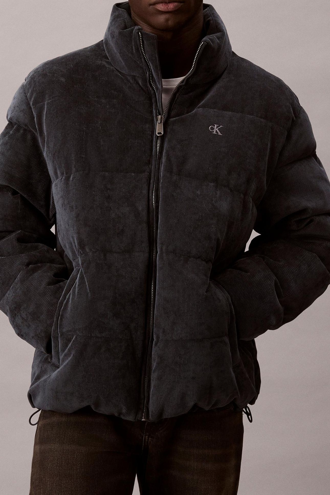 LS CORDUROY MID WEIGHT PUFFER NIGHT MAGIC 1