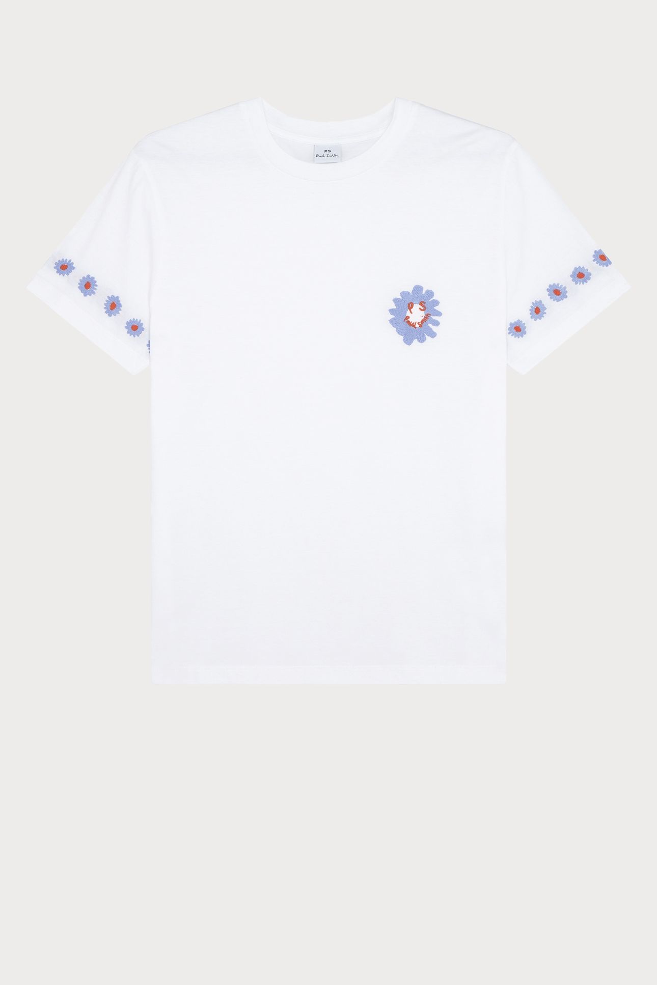 WOMENS DAISY EMB T-SHIRT WHITE 5