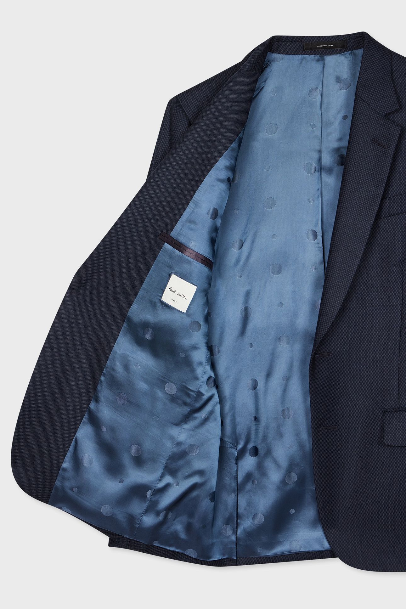 MENS TAILORED FIT 2 BUTTON SUIT VERY DARK NAVY 8