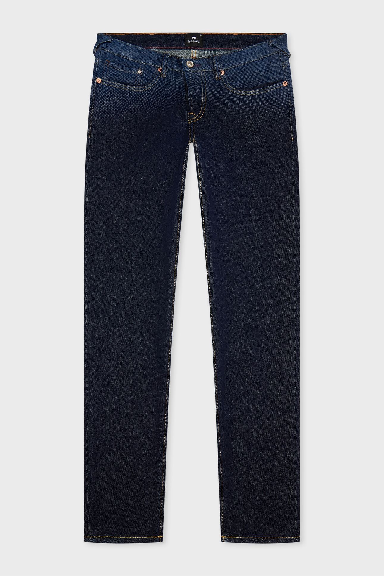 MENS TAPERED FIT JEAN BLEACH EFFECT 4
