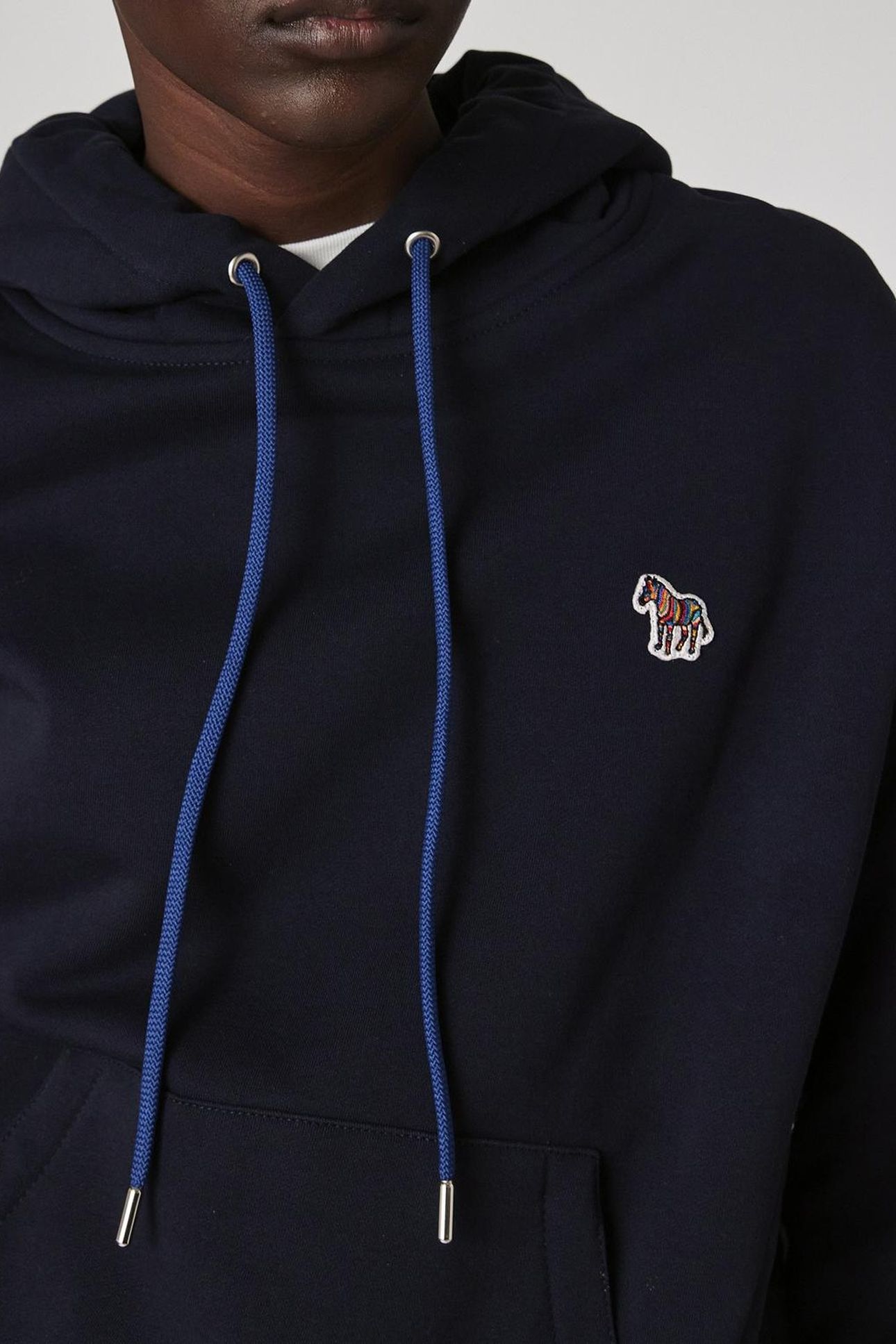 WOMENS ZEBRA HOODY VERY DARK NAVY 8
