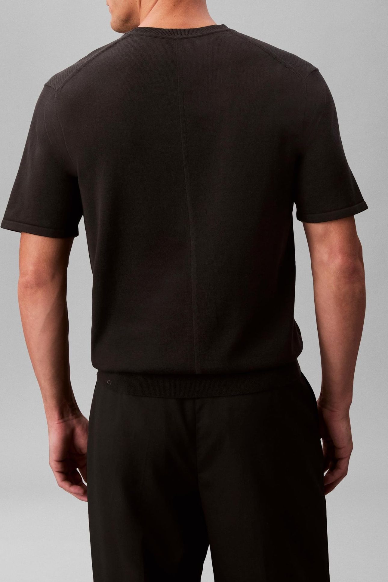 SS SUPIMA COTTON CREW BLACK 2