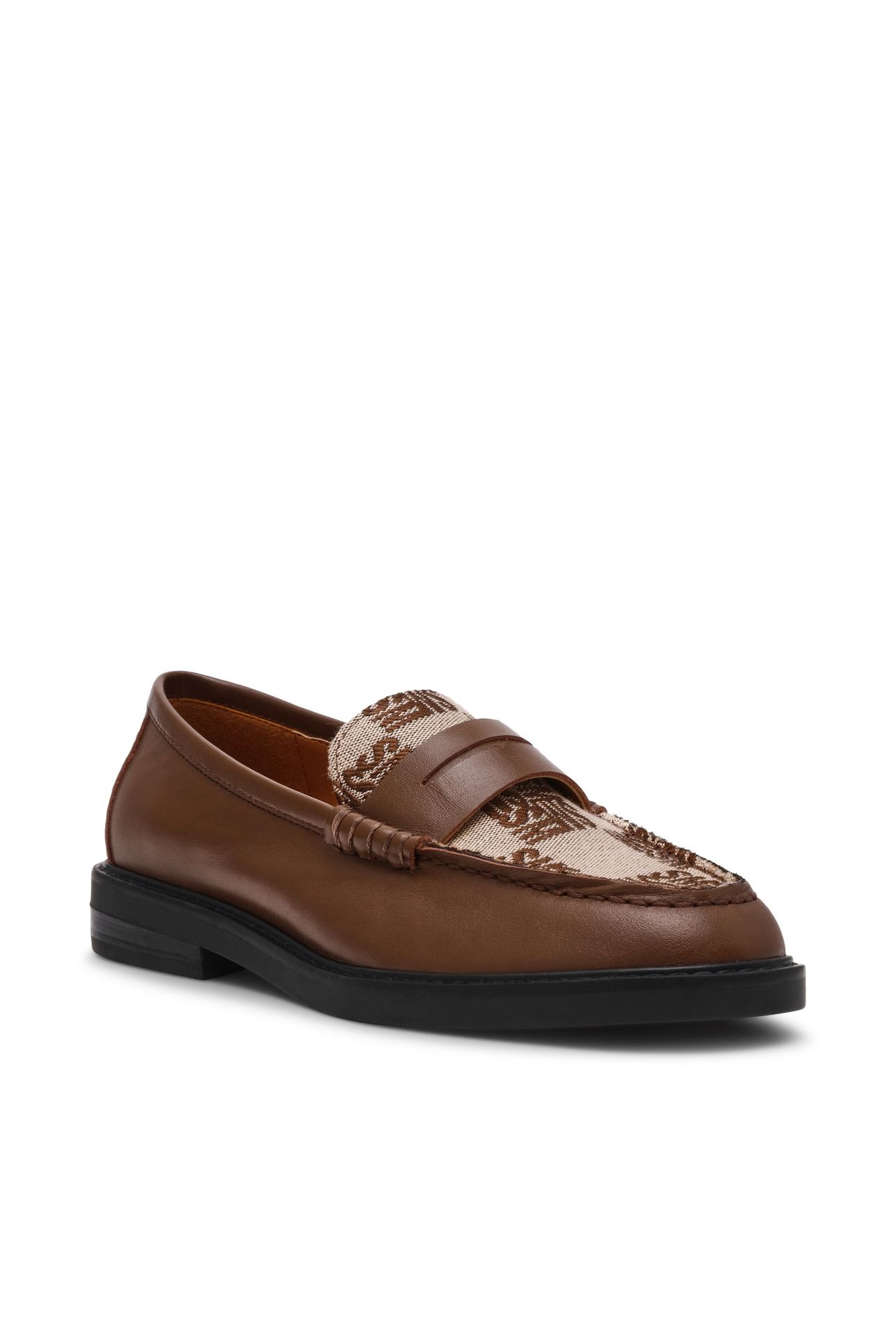 ADISON FLAT SHOES BRN MULTI 2