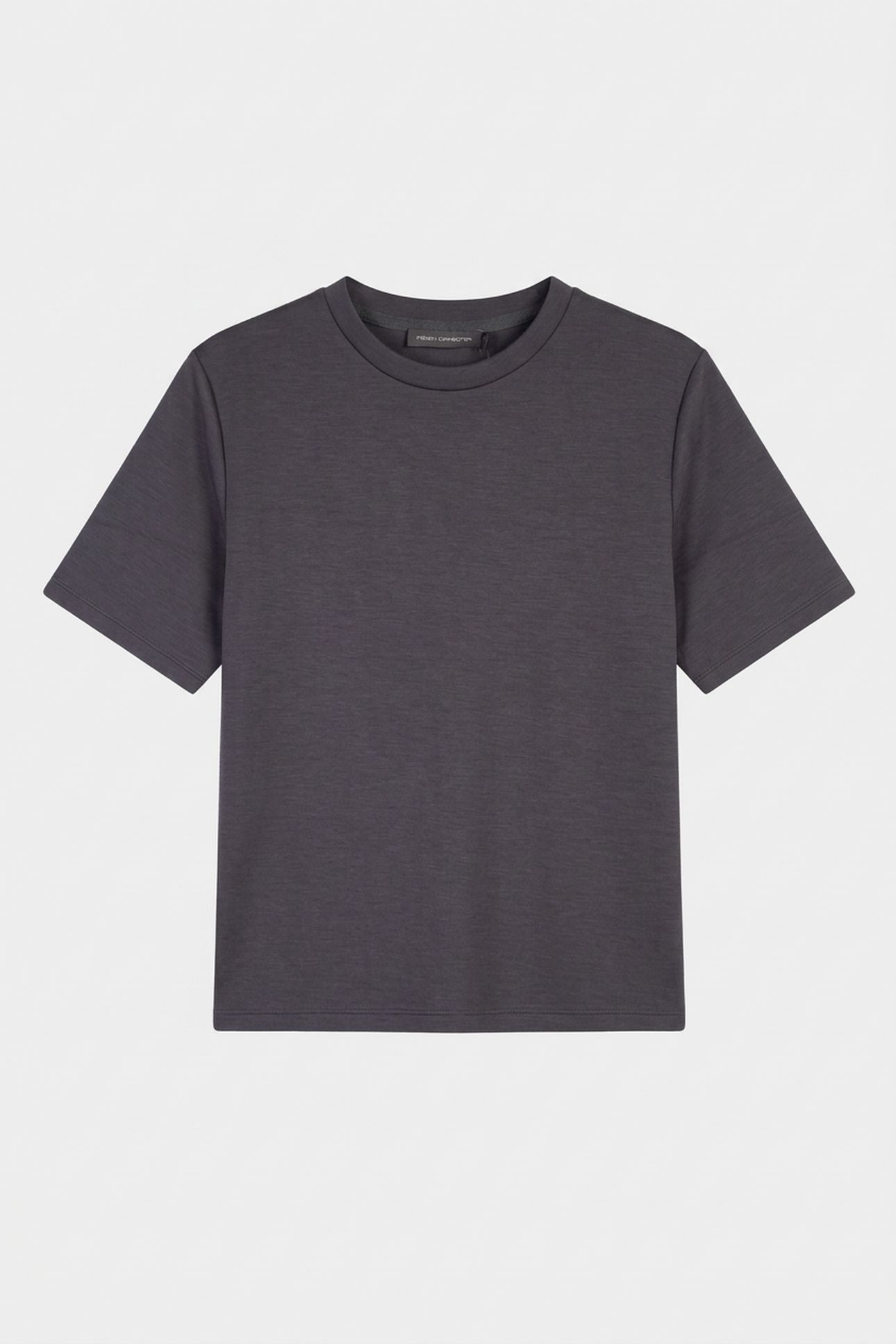 LUX PINCHED TEE CHARCOAL SIZE [XL] CHARCOAL 3