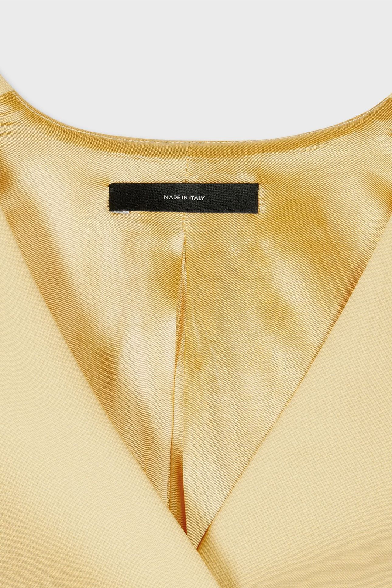 WOMENS WAISTCOAT LEMON YELLOW 9
