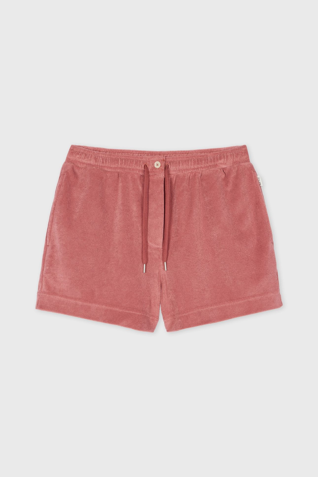 WOMEN SHORT TOWELLING POWDER PINK 1