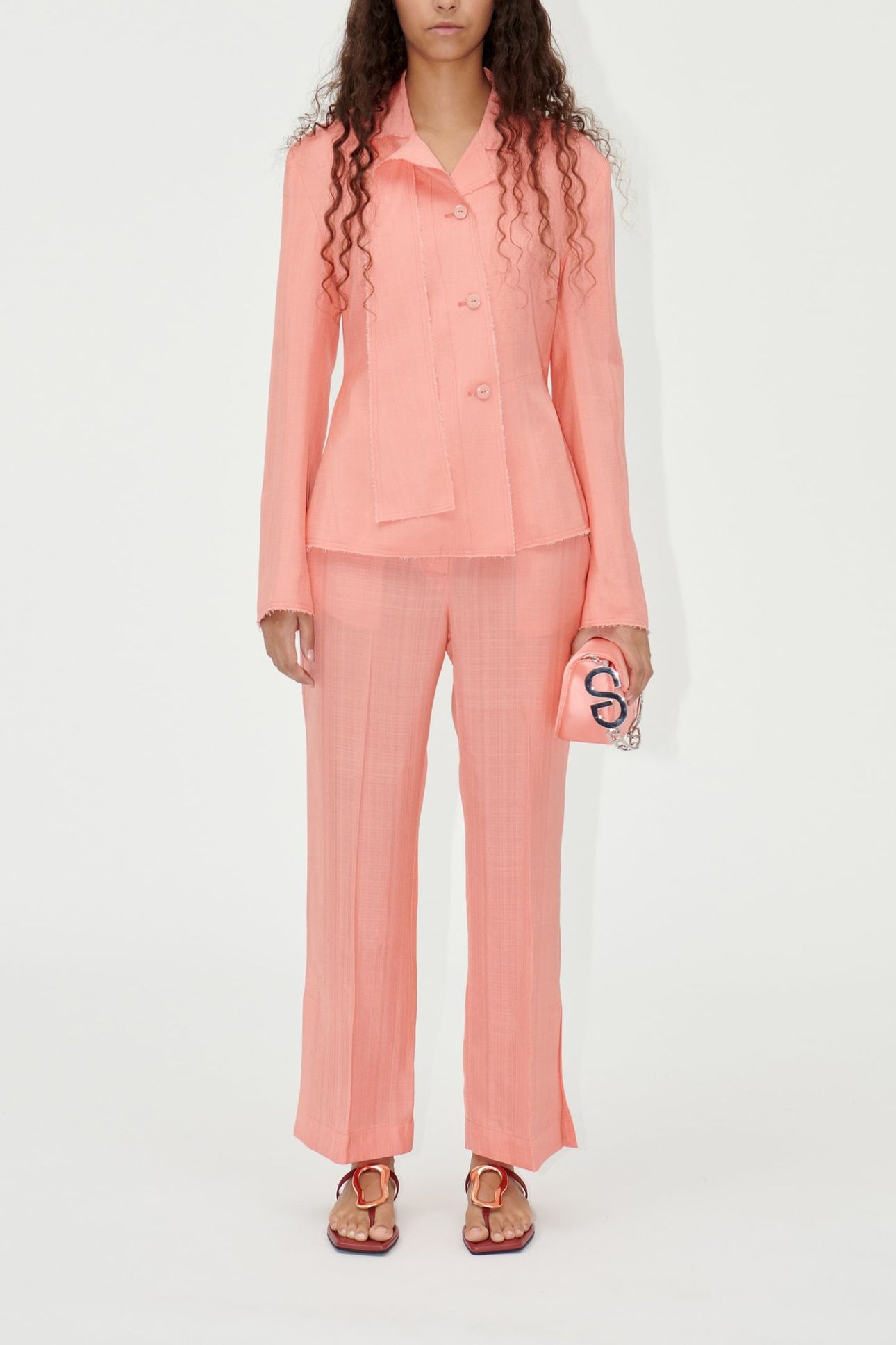 MANU PANTS LONG CORAL 1