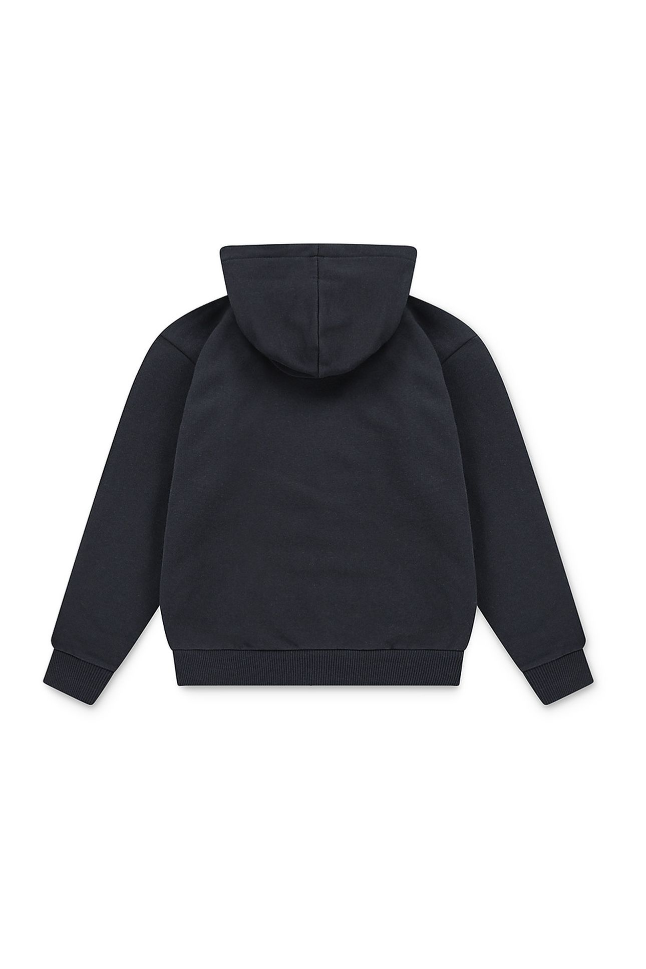 GIRLS LVG-BATWING CHEST HIT HOODIE JET BLACK 2
