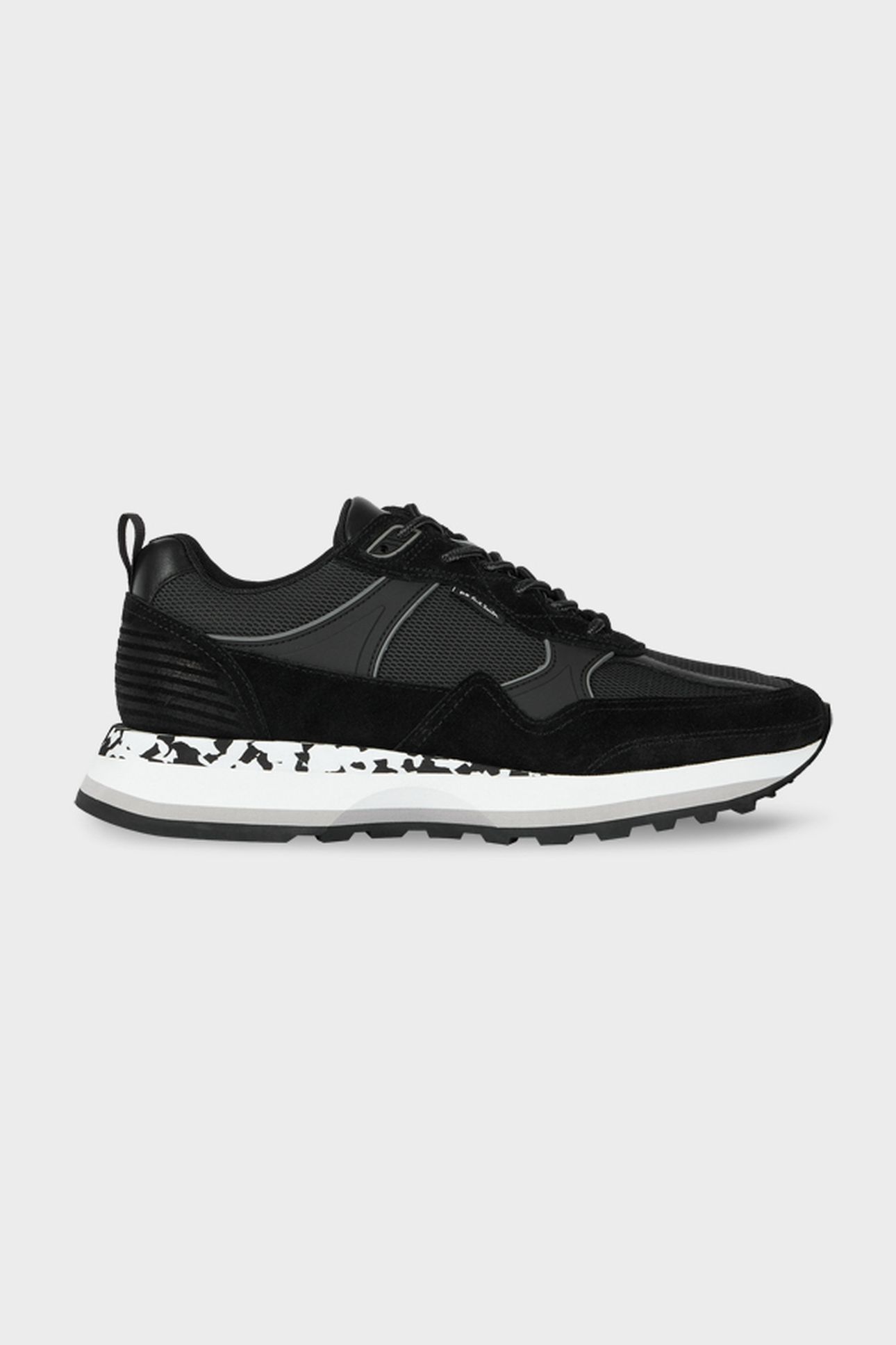 MENS SHOE BANKS BLACK BLACK 2