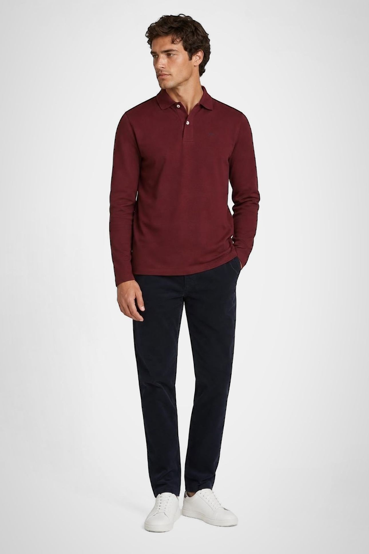 CLASSIC POLO BURGUNDY 2