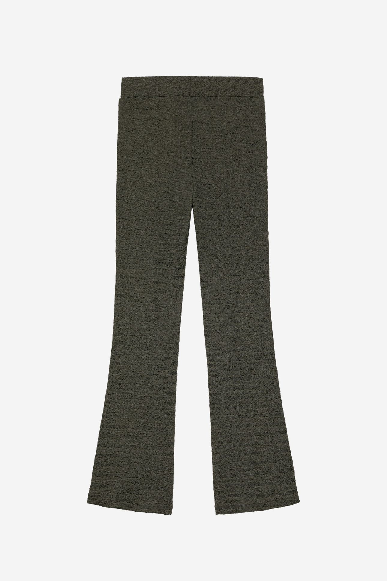 VONDA FLARED PANTS CHARCOAL 2