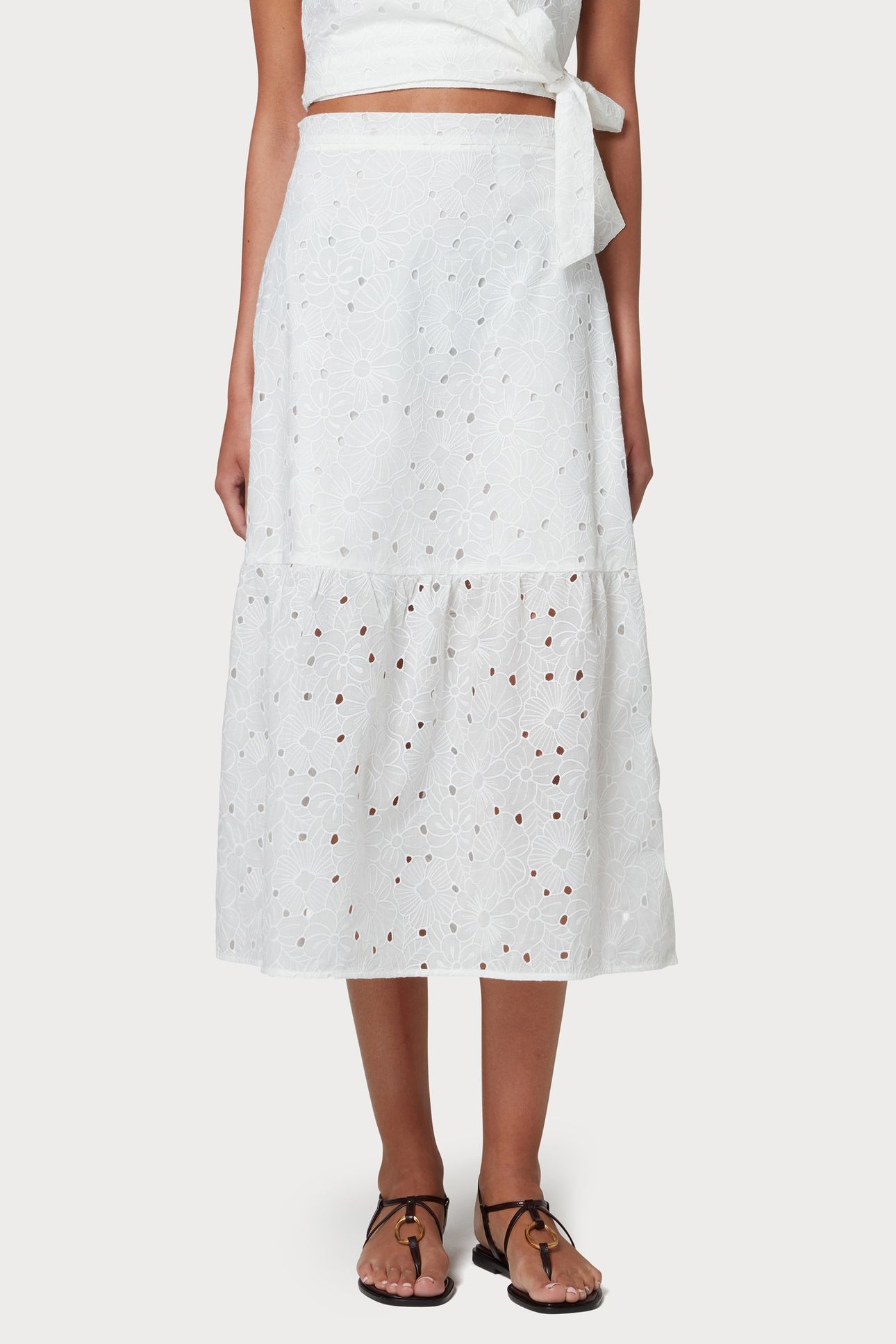WOMENS SKIRT WHITE 1
