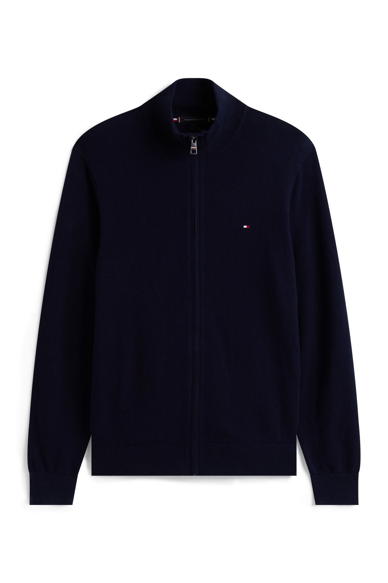 PIMA COTTON CASHMERE SWEATER NAVY BLUE 3