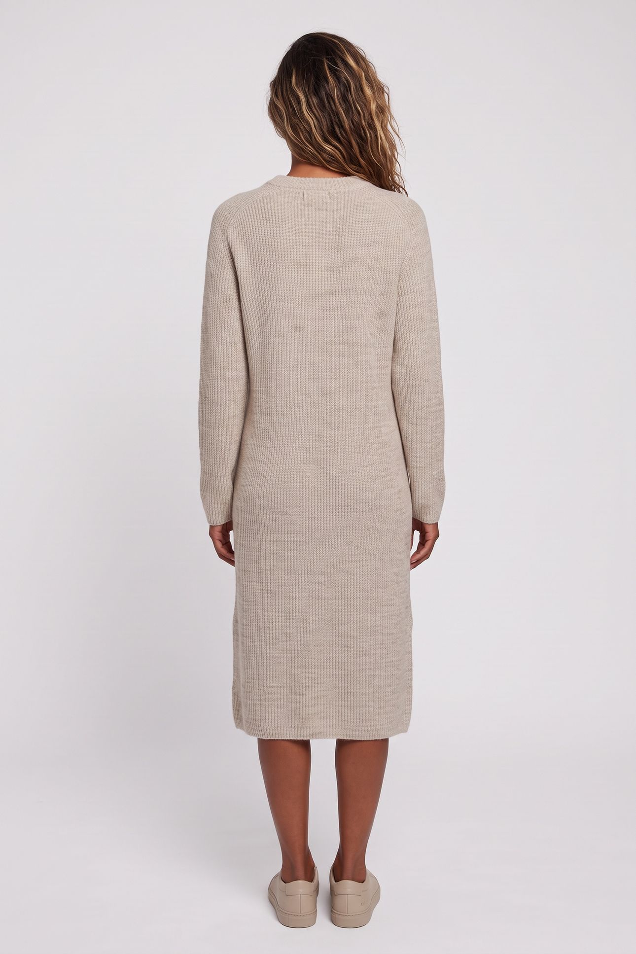 LA EMIL DRESS GREY 2