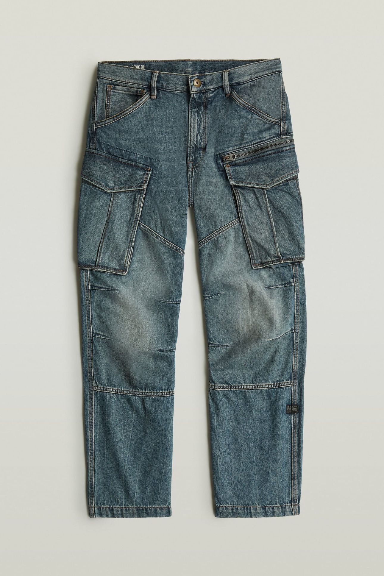 ROVIC 3D LOOSE DENIM MULTICOLOR 4