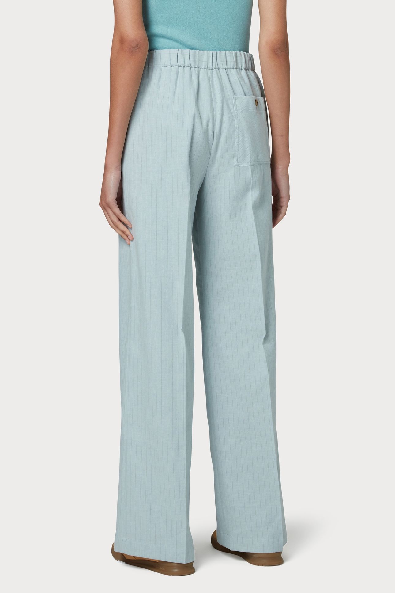 WOMENS TROUSERS LIGHT BLUE 2