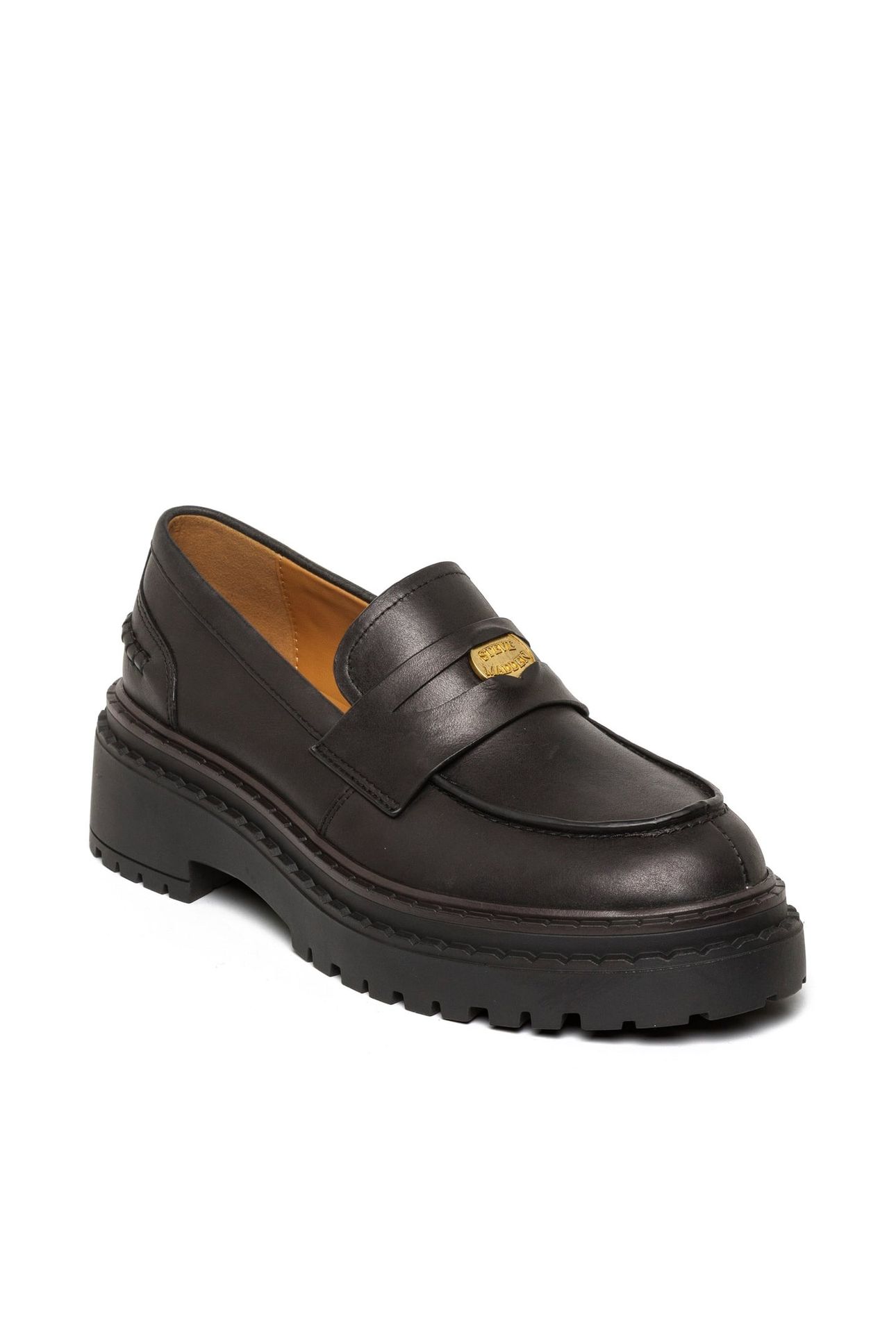 PURSUIT FLAT SHOES BLACK LEATHER 2