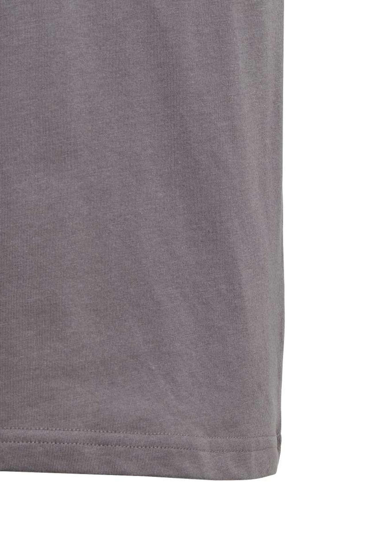 JUNIOR TREFOIL TEE GREY FIVE 5