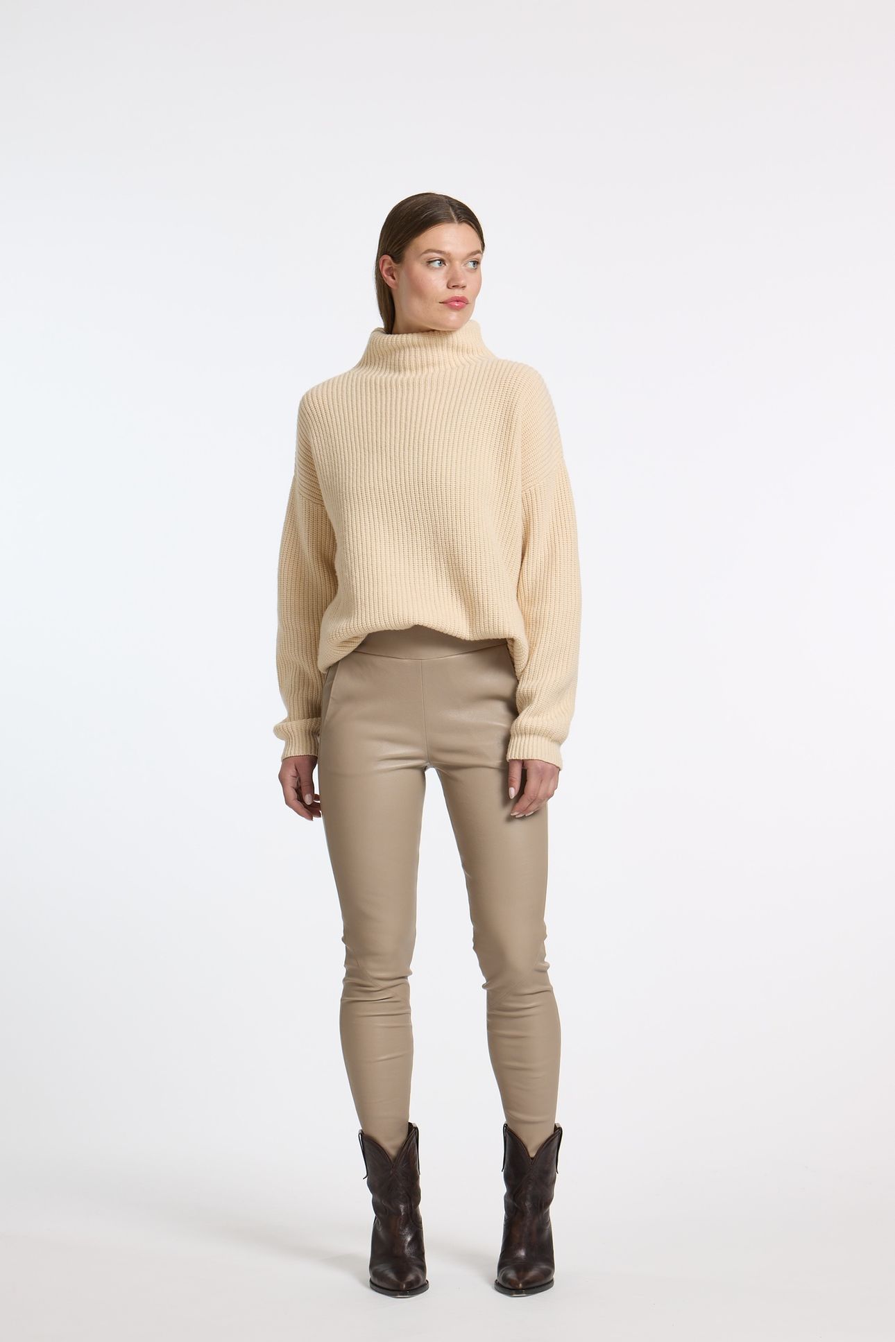 PATRICIA TROUSER CLAY 1