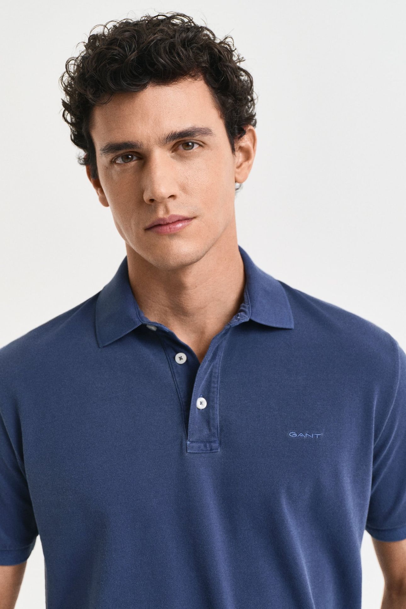 SUNFADED SS POLO PERSIAN BLUE 9