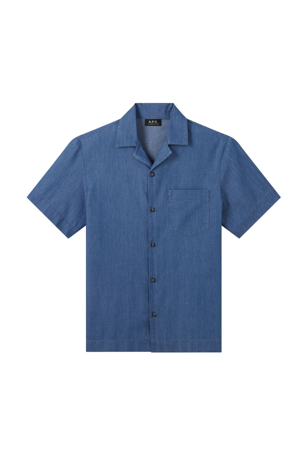 UNISEX SHORT-SLEEVE SHIRT EDD BLUE 2
