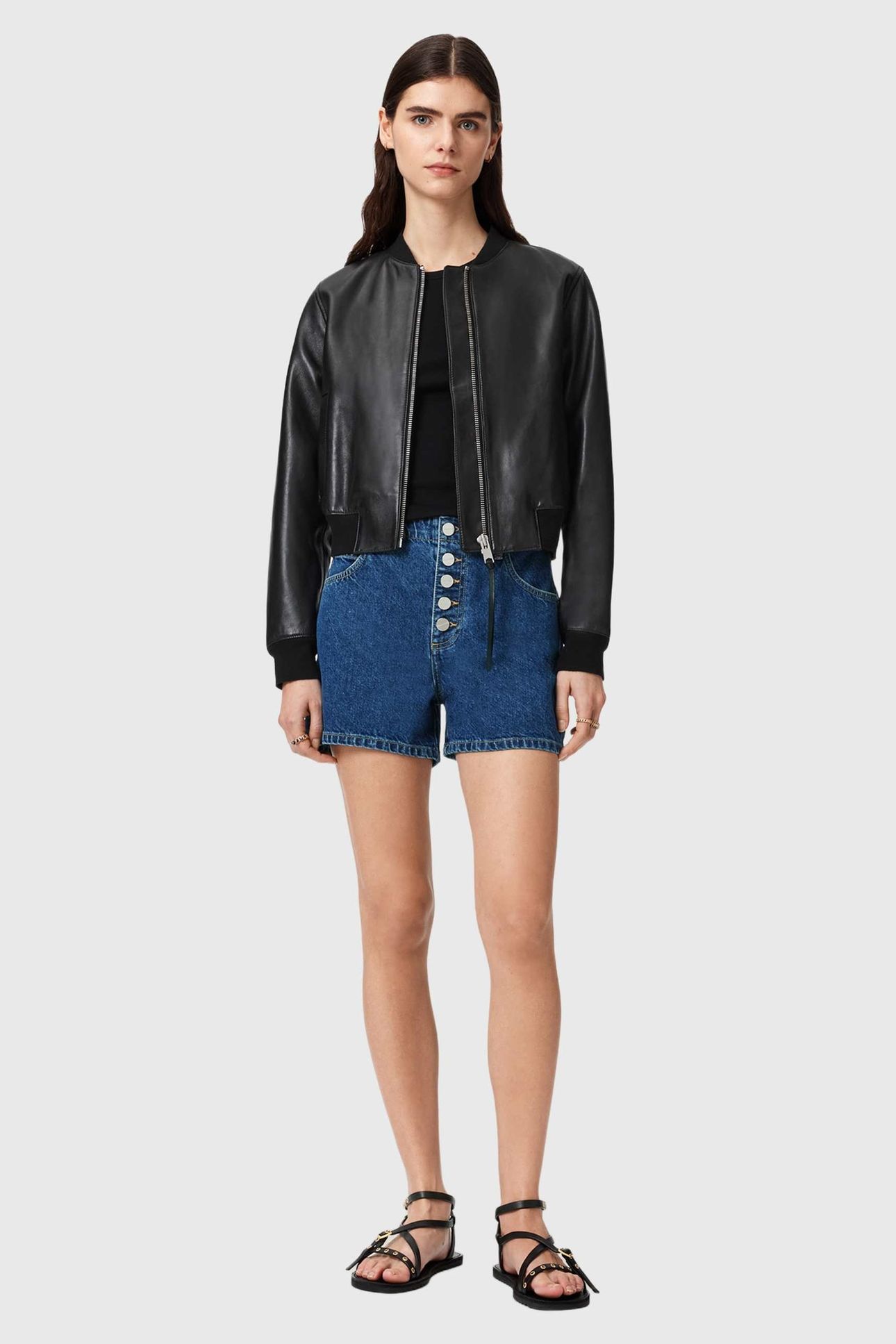 TAY DENIM SHORT DARK INDIGO 5