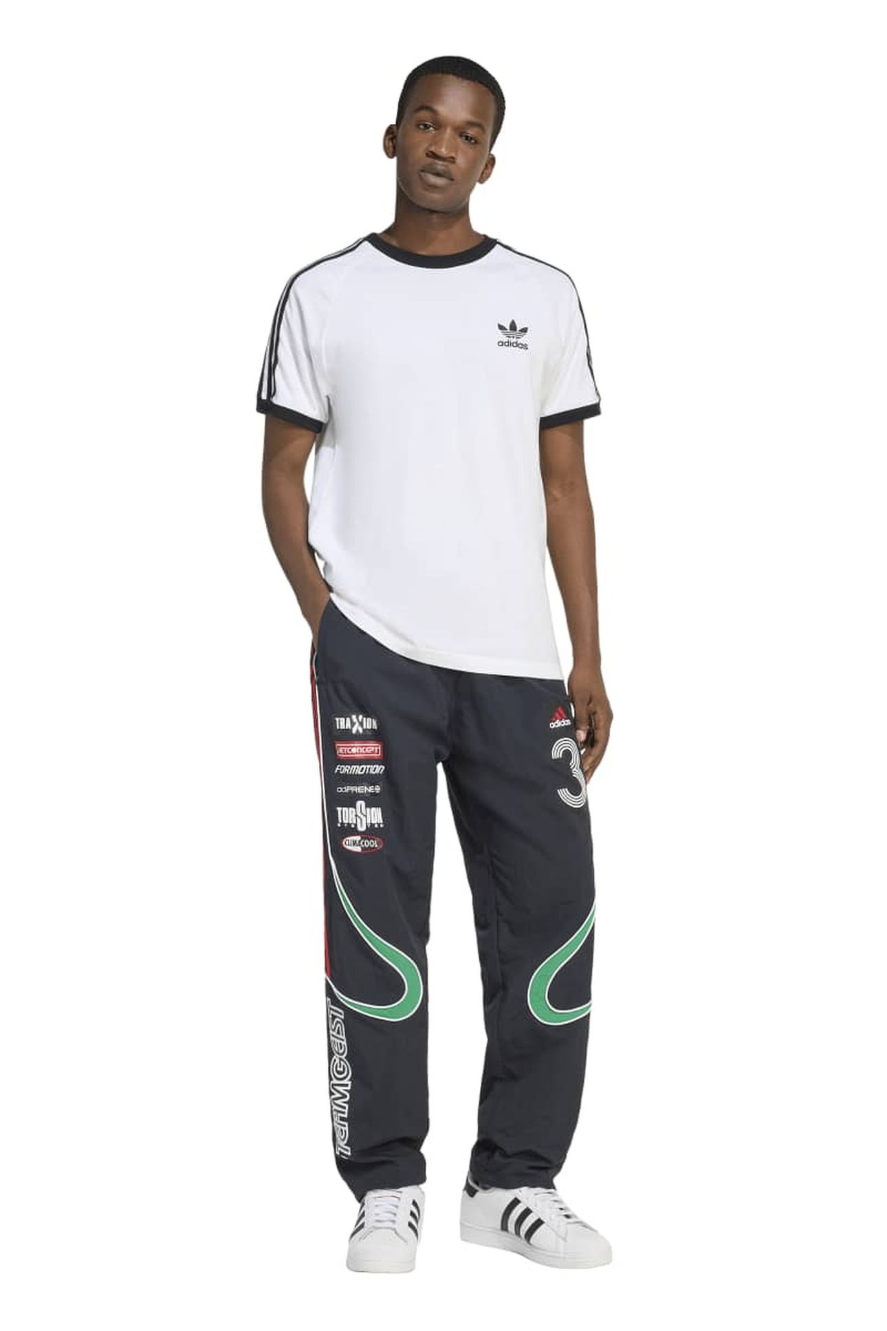 UNISEX GFX TRACK PANT BLACK 1