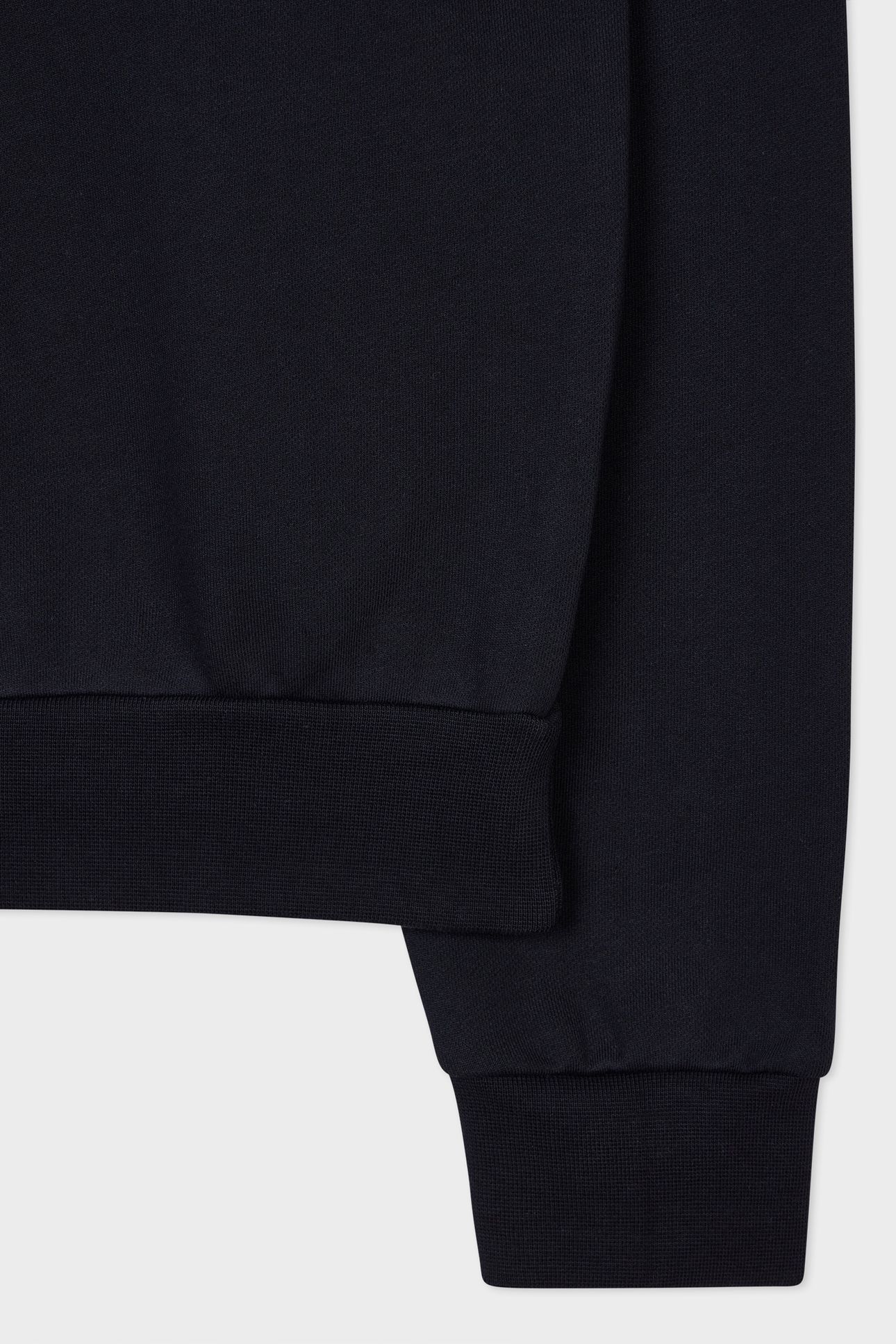 MENS SWEATSHIRT WITH STRIPE ARM DETAIL VERY DARK NAVY 3