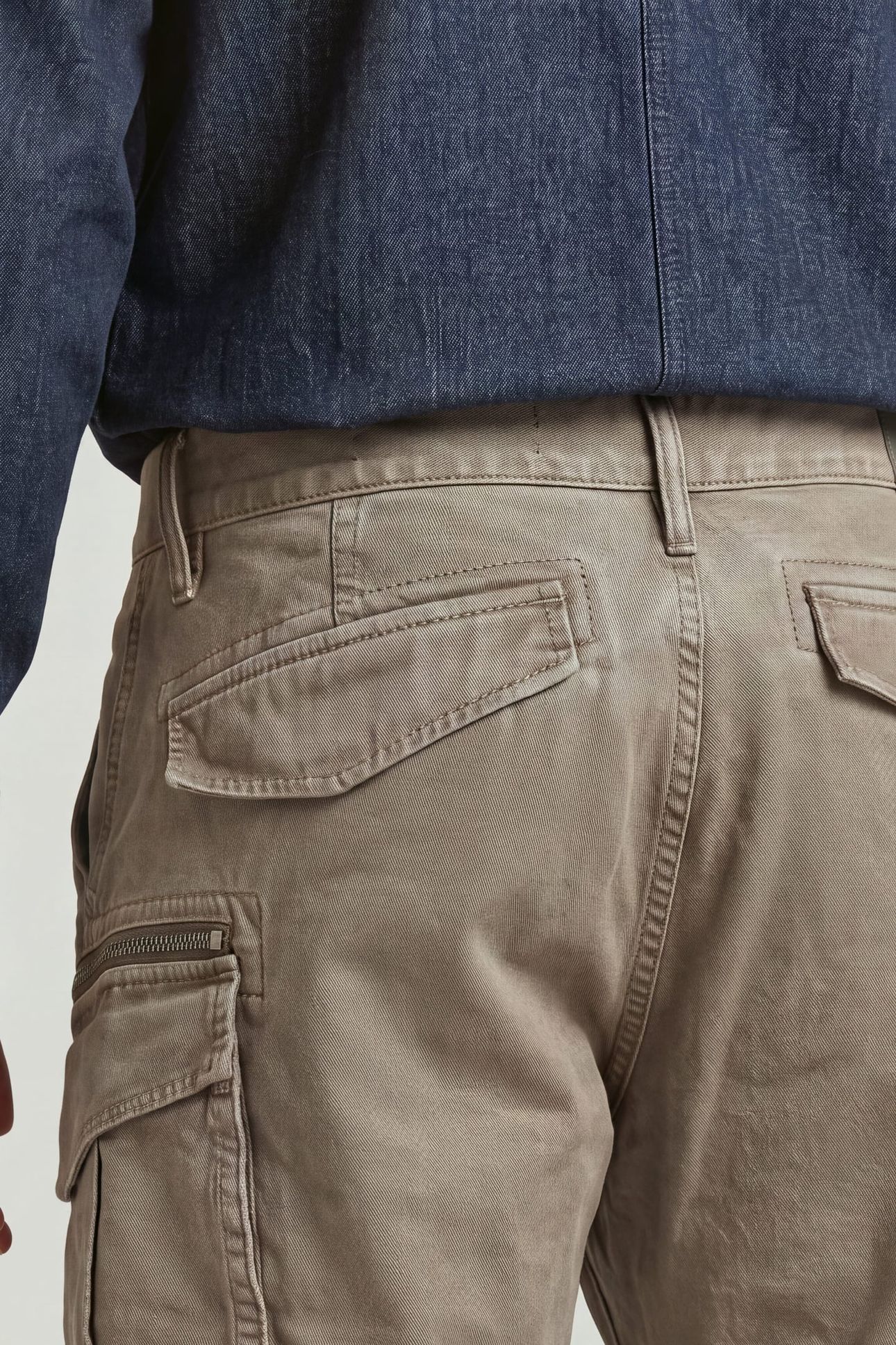 ROVIC 3D LOOSE DENIM BROWN 5