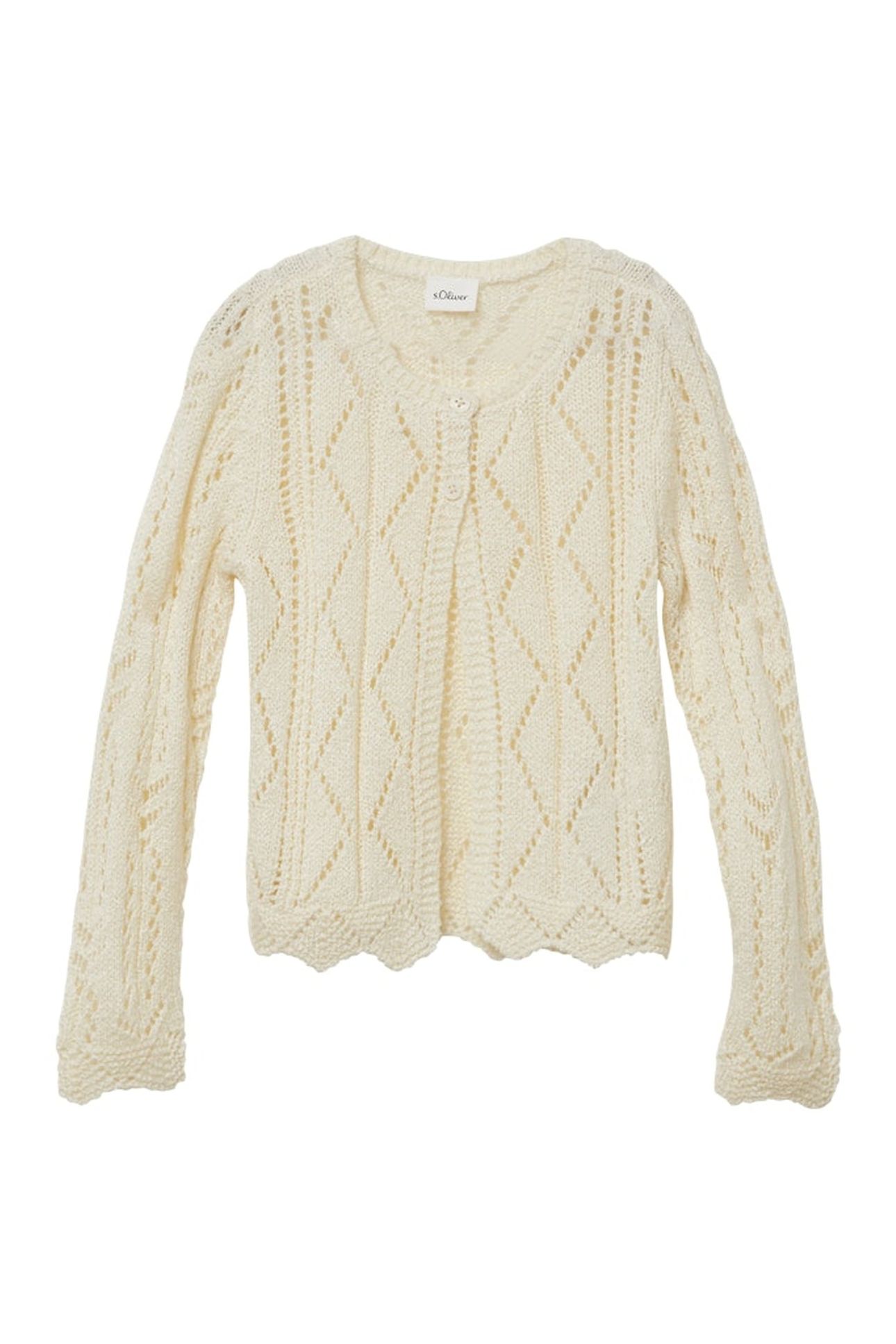 S.OLIVER CARDIGAN OFFWHITE 1