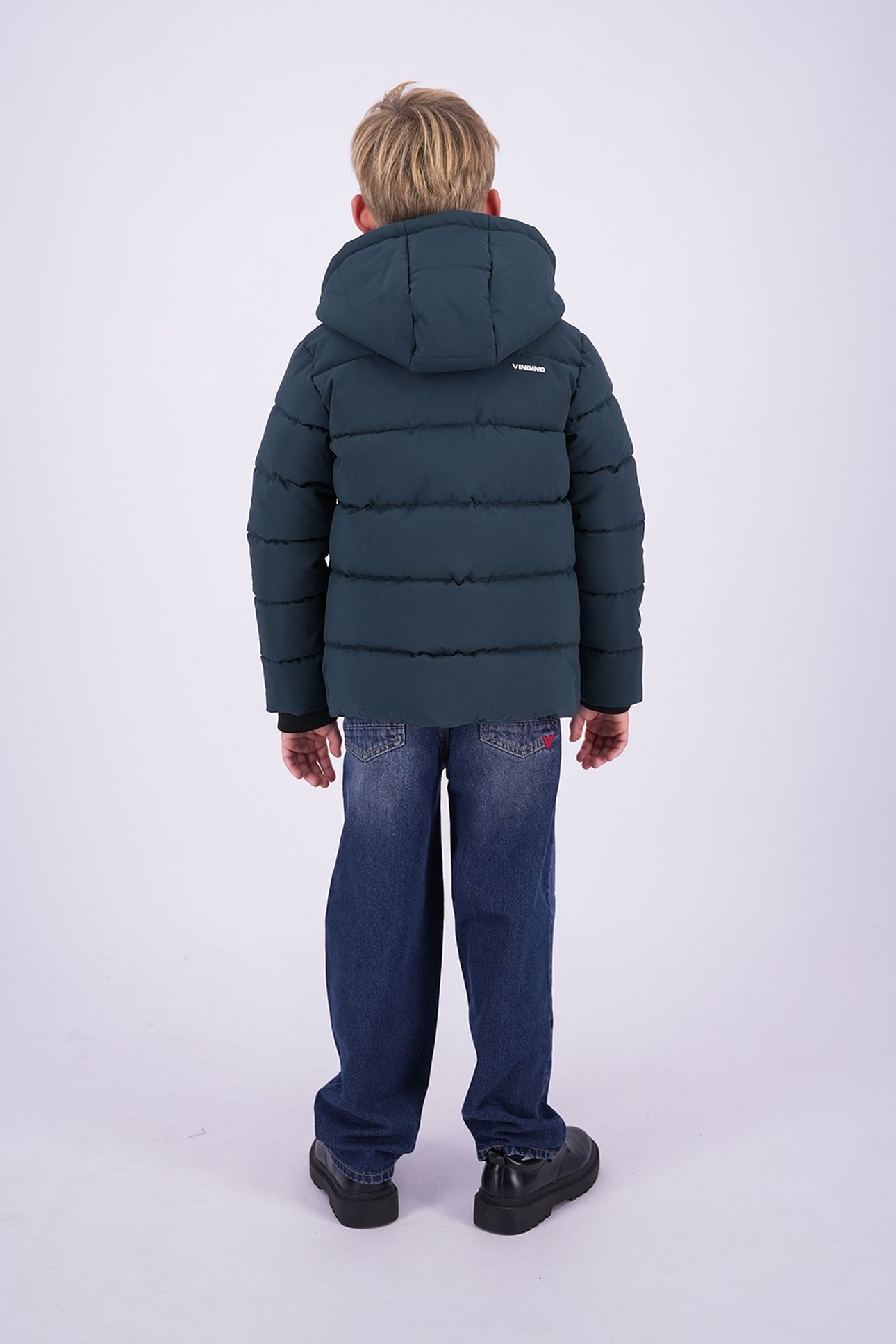 BOYS TALOM JACKET OUTDOOR DARK GREEN 2