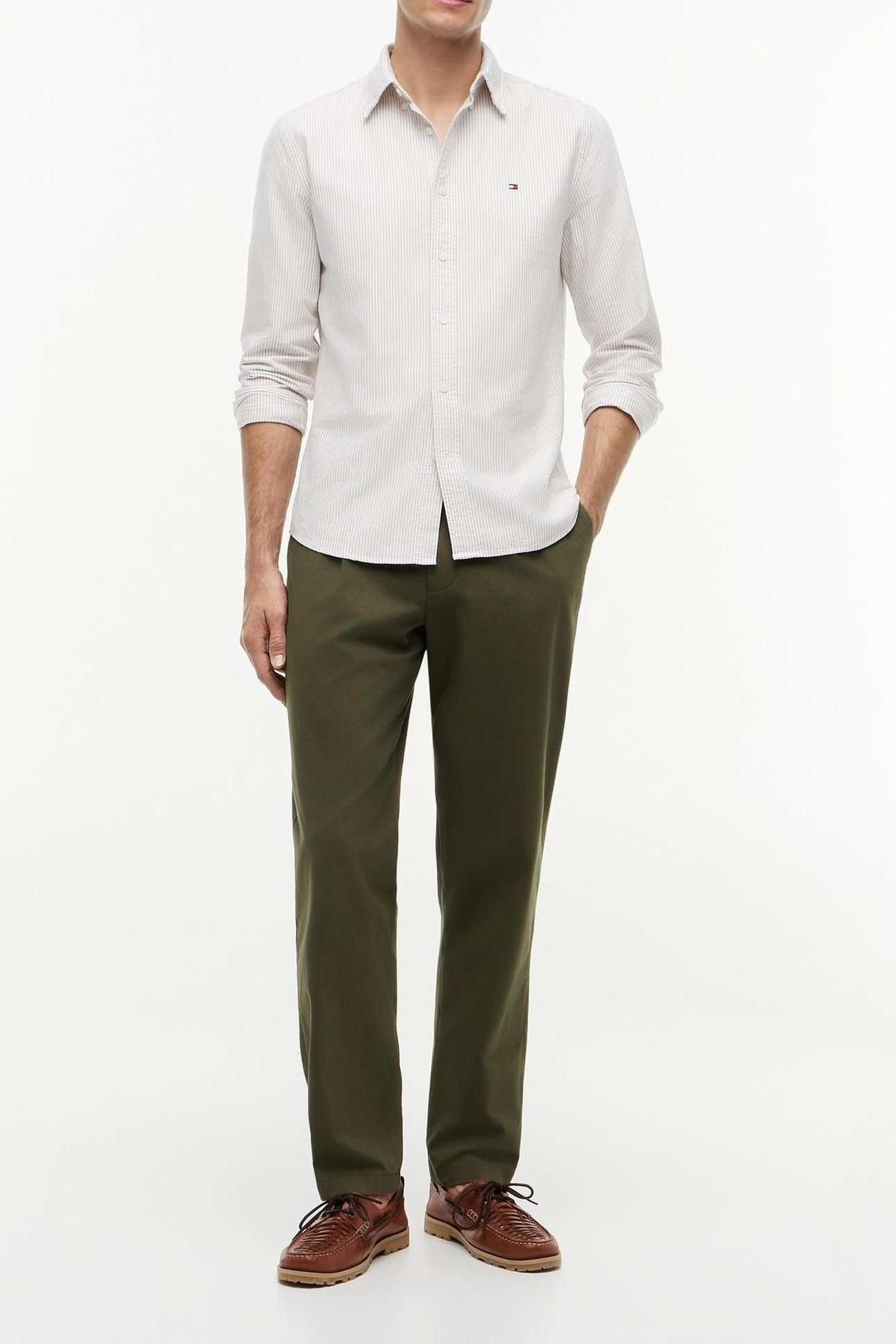 HERITAGE OXFORD STRIPE SAFARI CANVAS/STRIPE 3