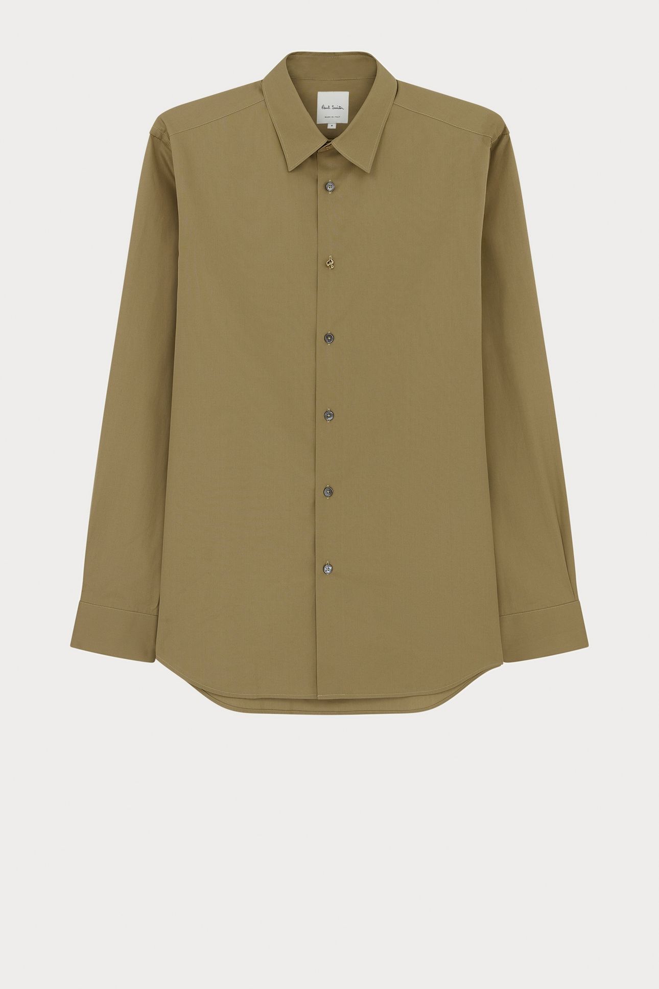 MENS S/C REGULAR FIT SHIRT LT GREYISH GREEN 5